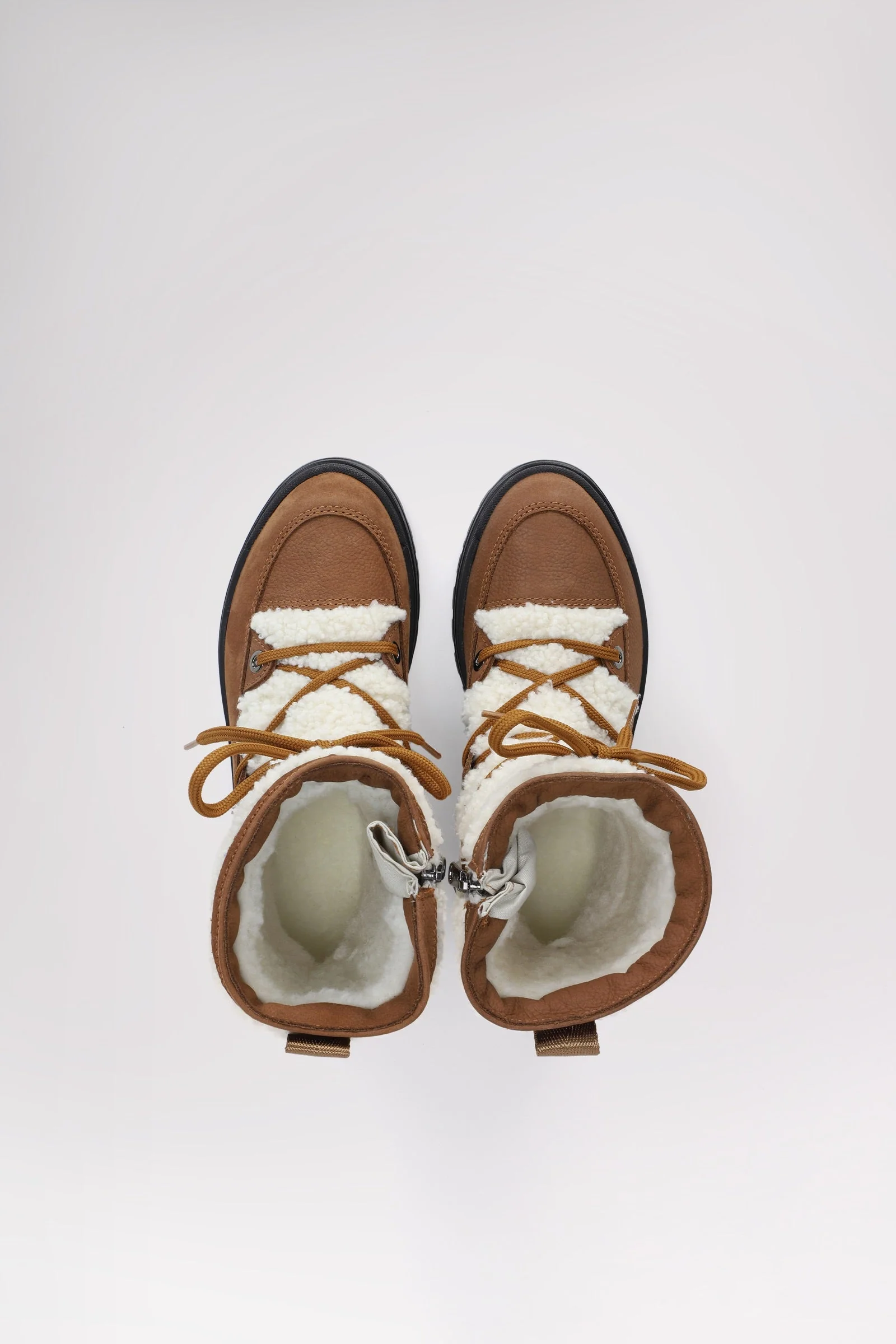 Maxine Women's Lace Up Boot w/inside zip and Ice Gripper