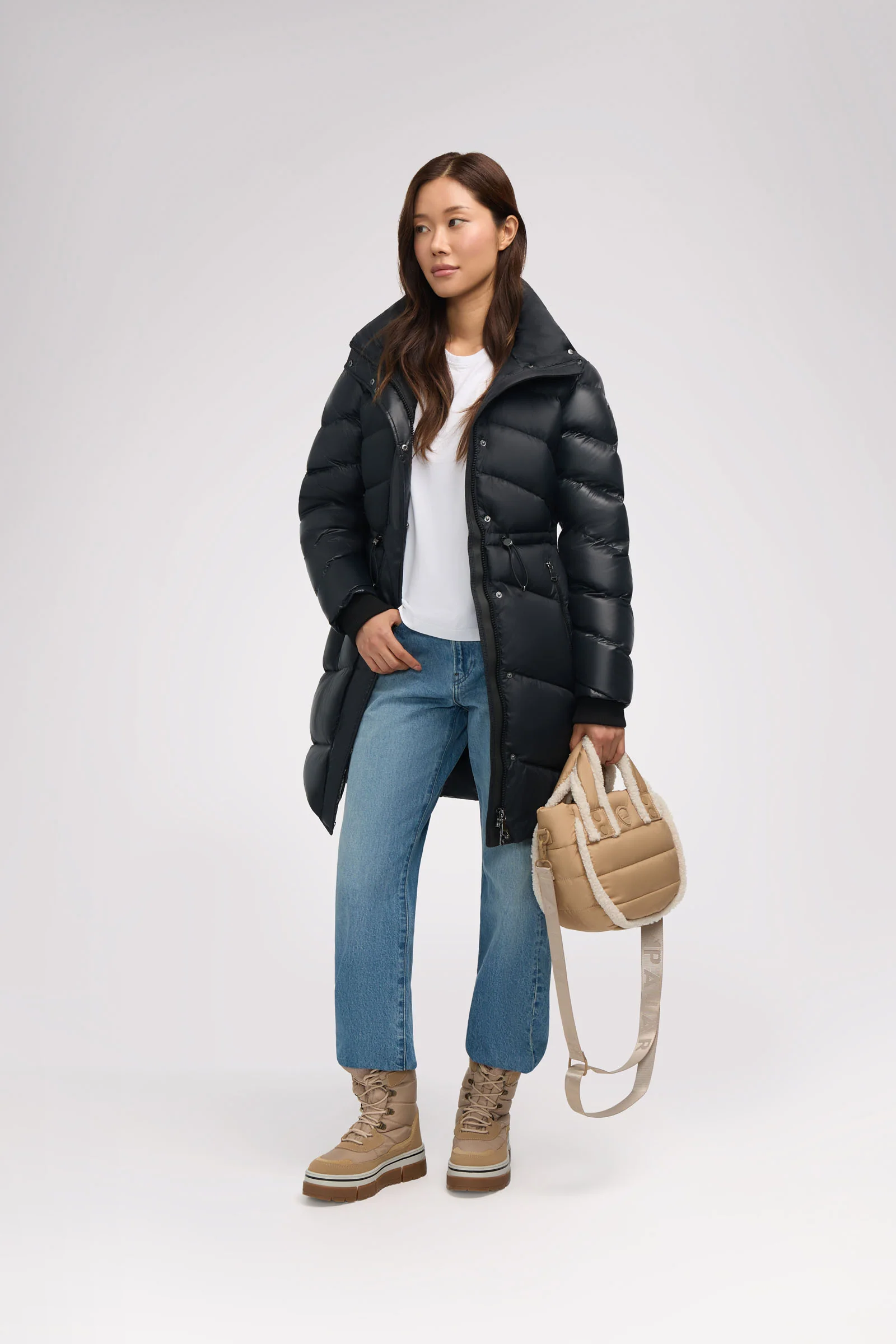 Saturn Women's Mid-Length Puffer