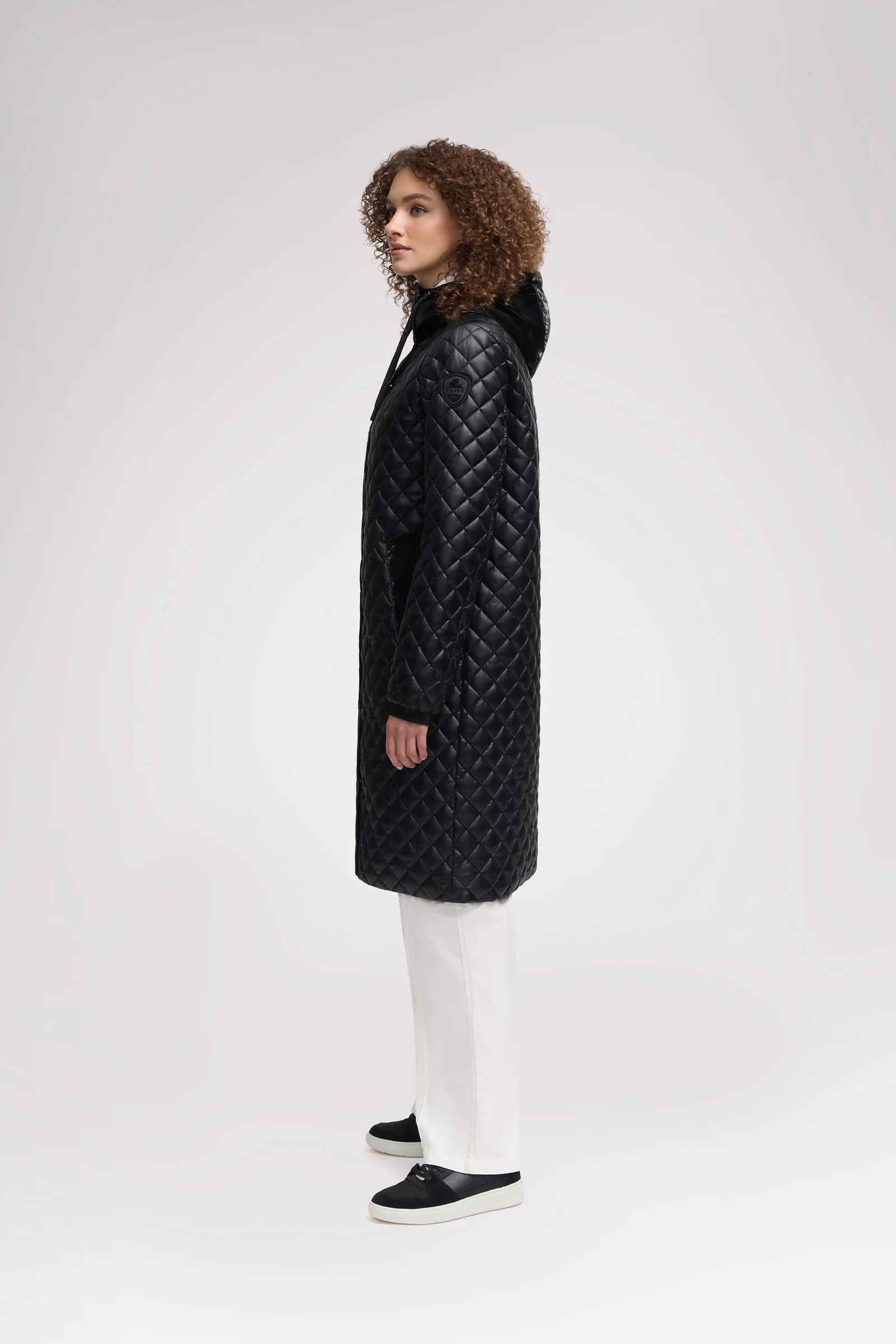 Peridot Women's Lightweight Quilted Longline Shacket