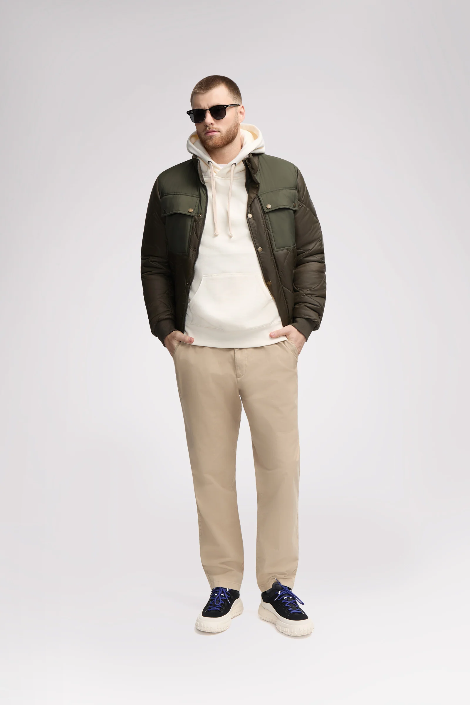 Obsidian Men's Onion Quilted Shacket