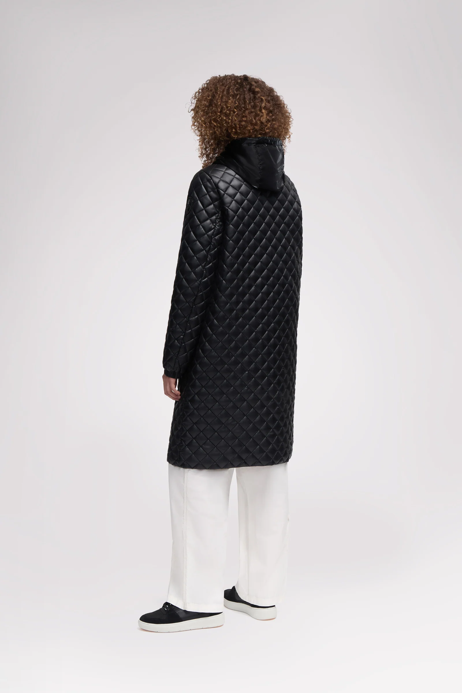 Peridot Women's Lightweight Quilted Longline Shacket