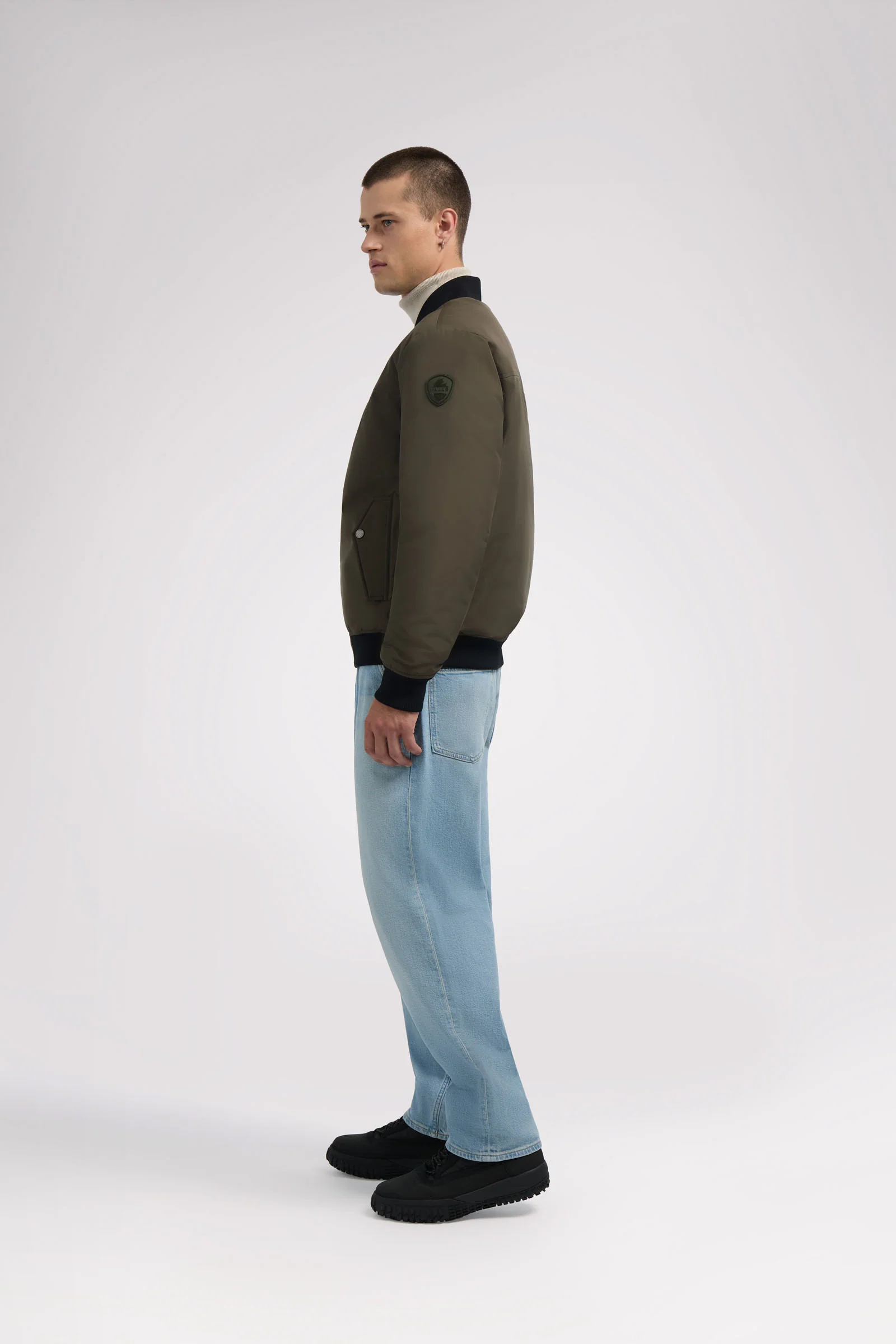 Aries Men's Reversible Lightweight Bomber