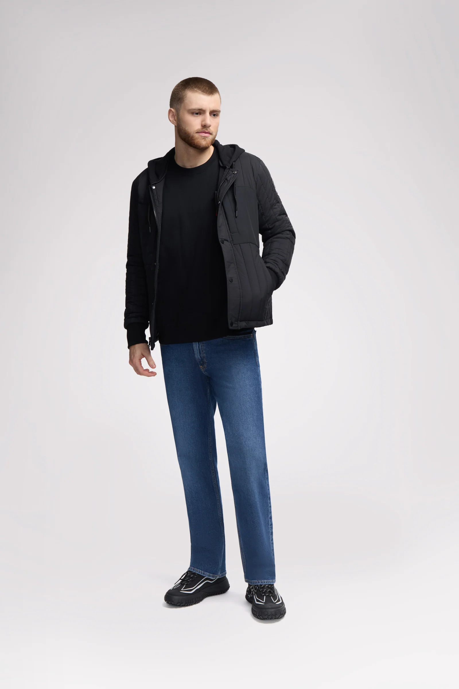 Carnelian Men's Quilted Shacket