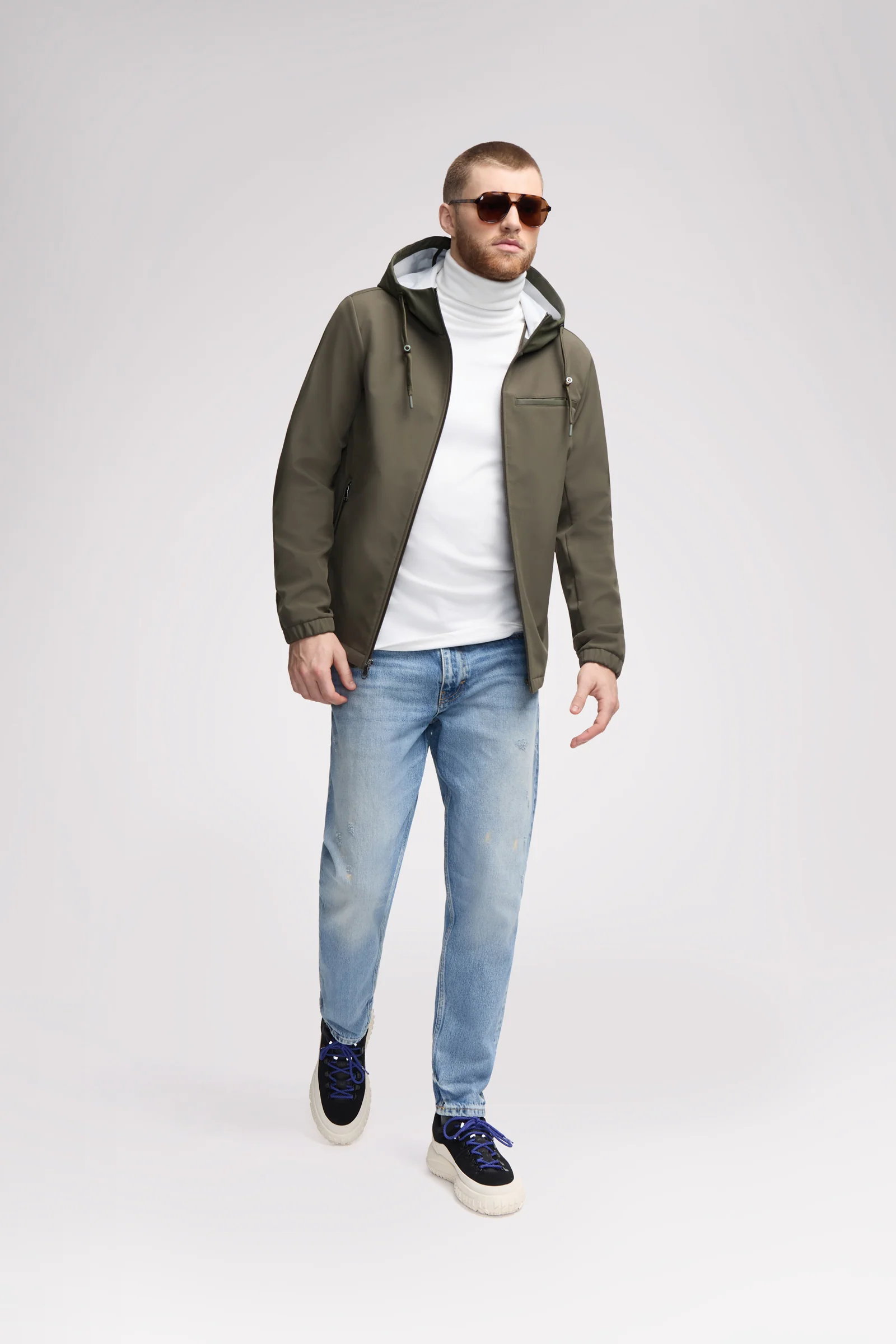 Zinc Men's Hooded Trucker