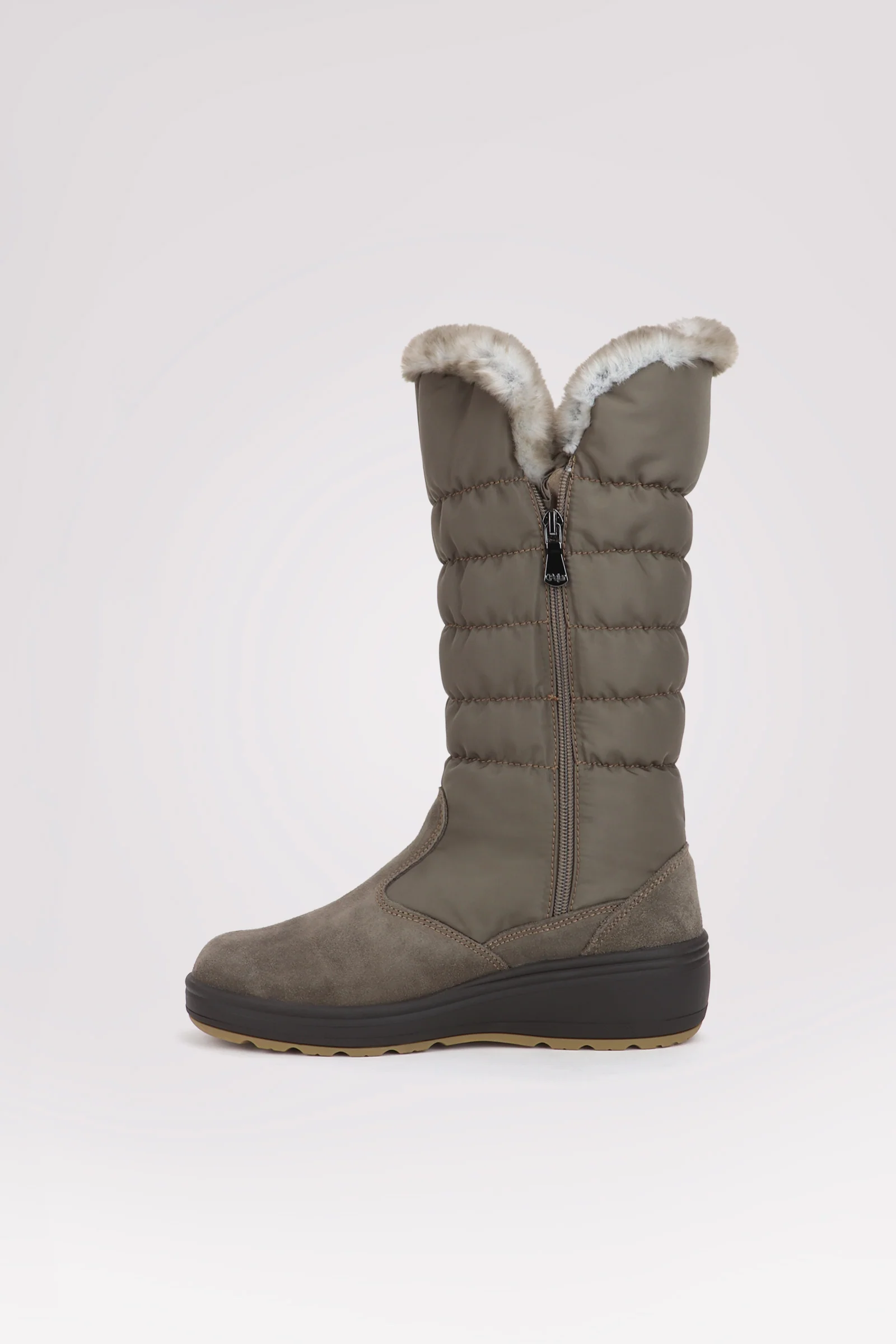 Sira Women's High Zip Boot w/Ice Gripper