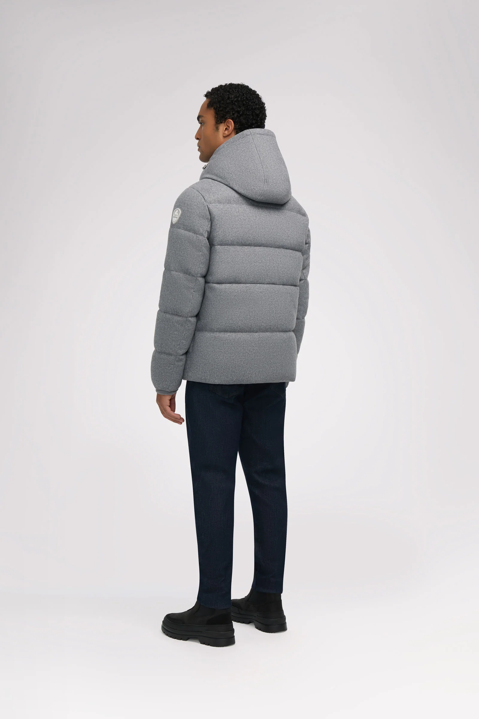 Kepler Men's Wool-Like Puffer
