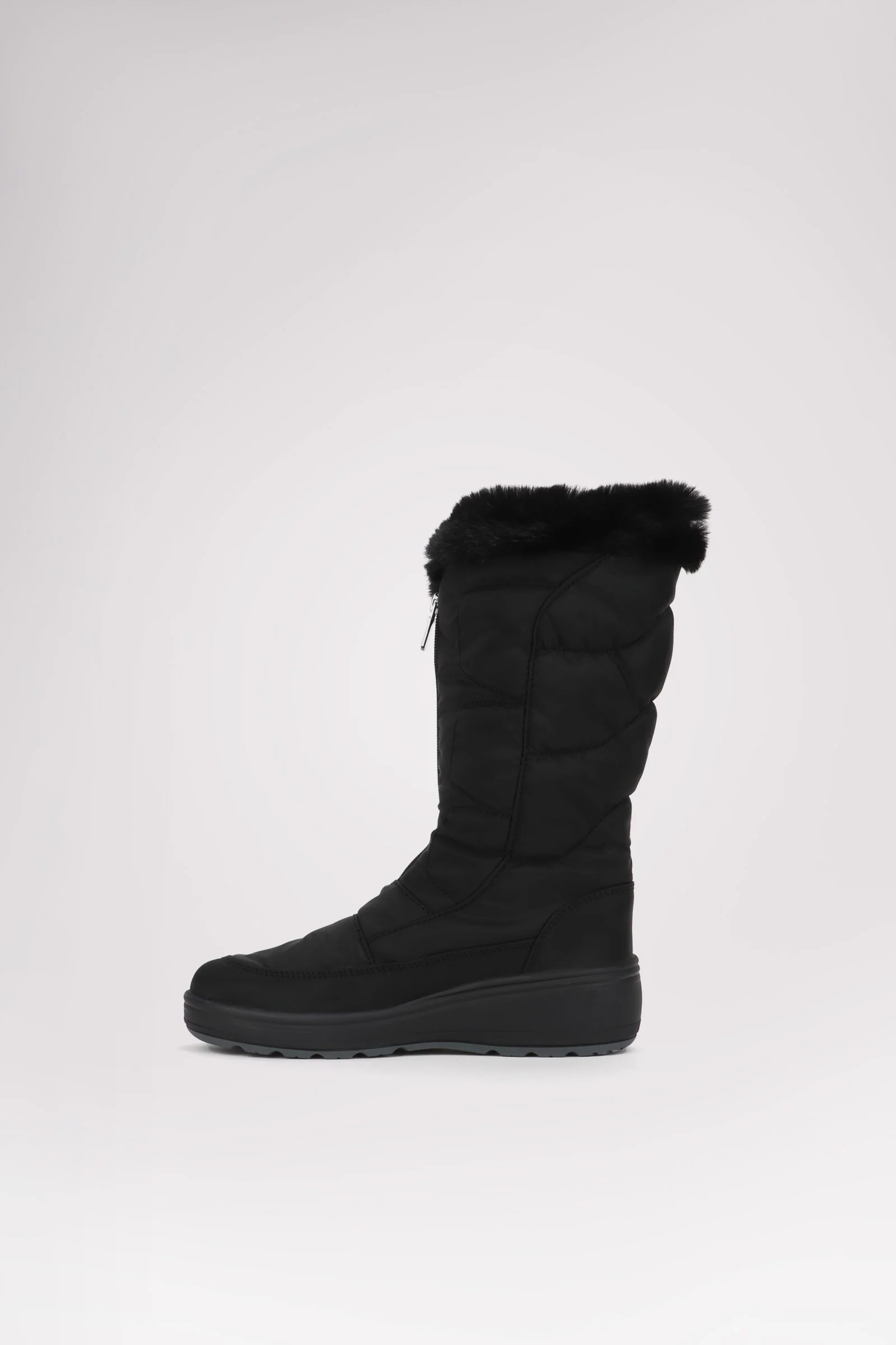 Louisa Women's Zip Up High Boot w/Ice Gripper