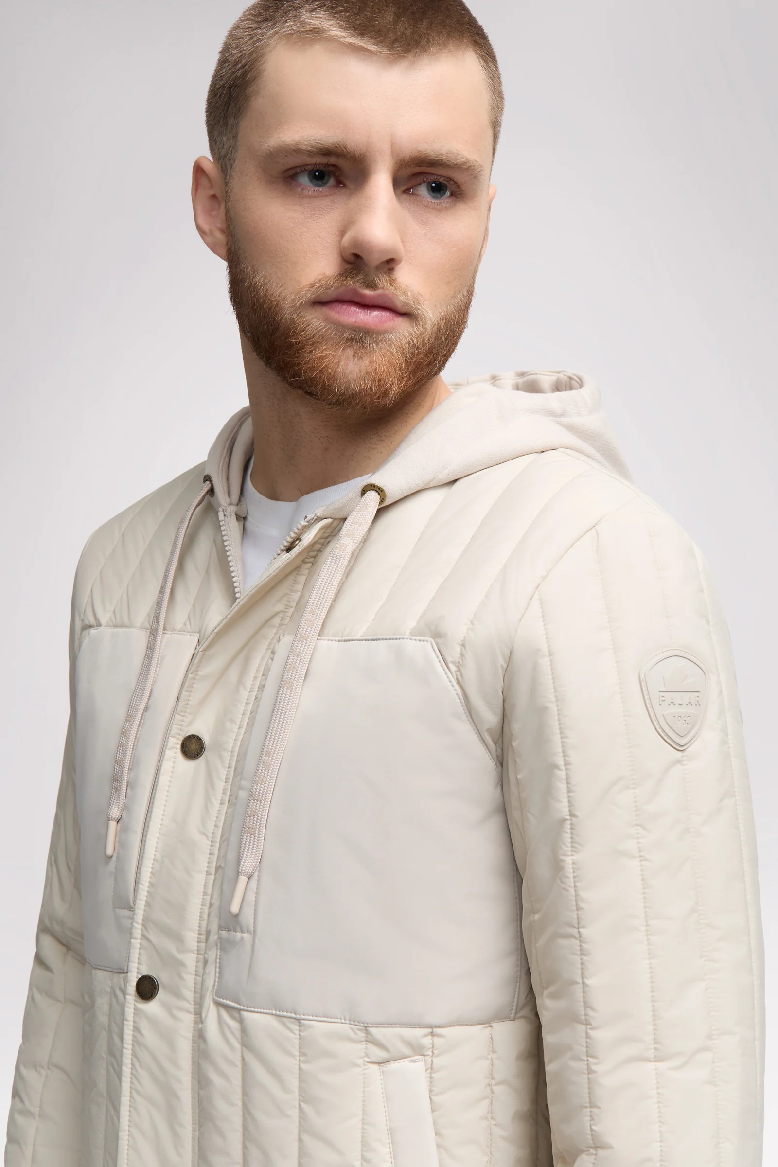 Carnelian Men's Quilted Shacket