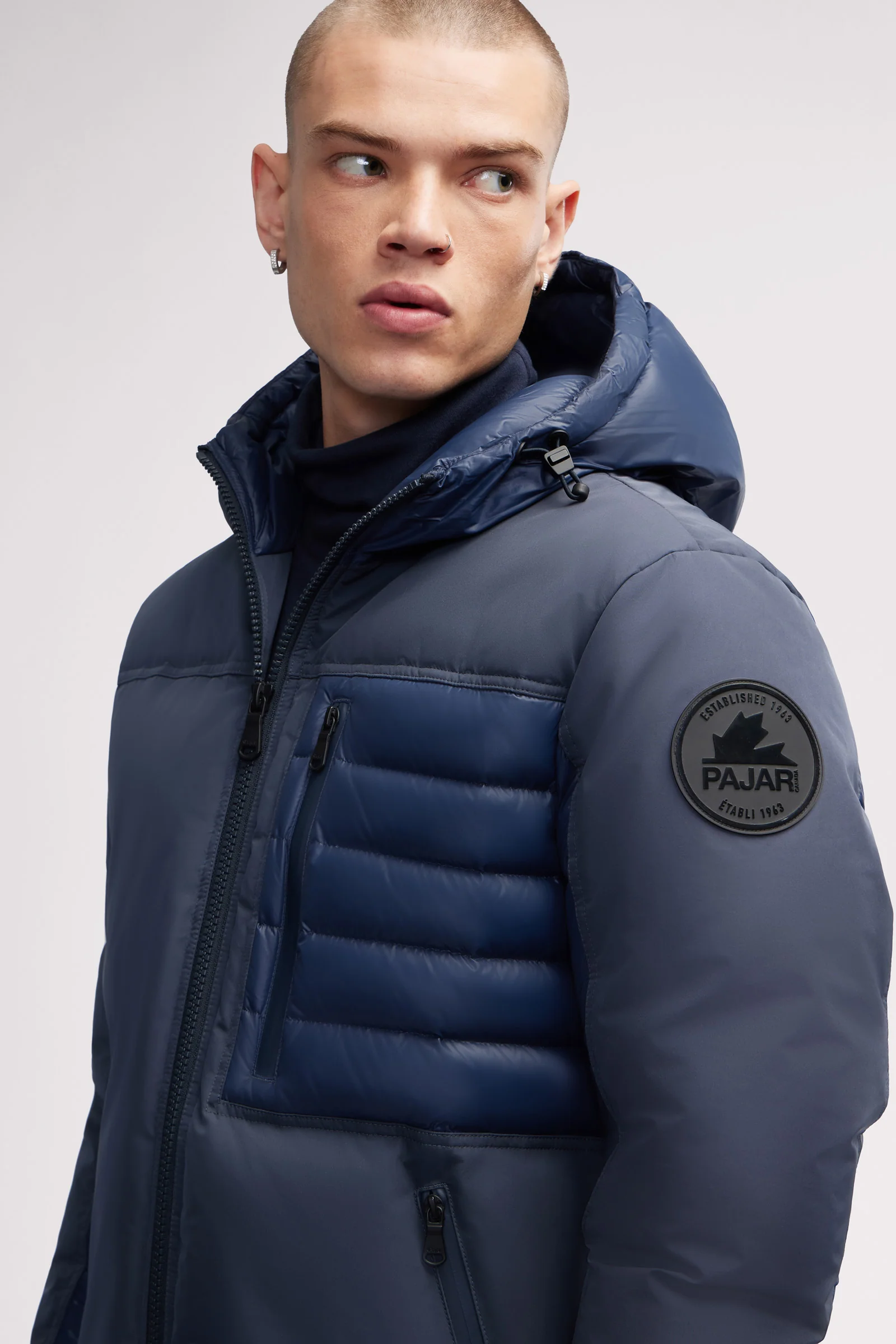 Hoku Men's Mixed-Media Jacket