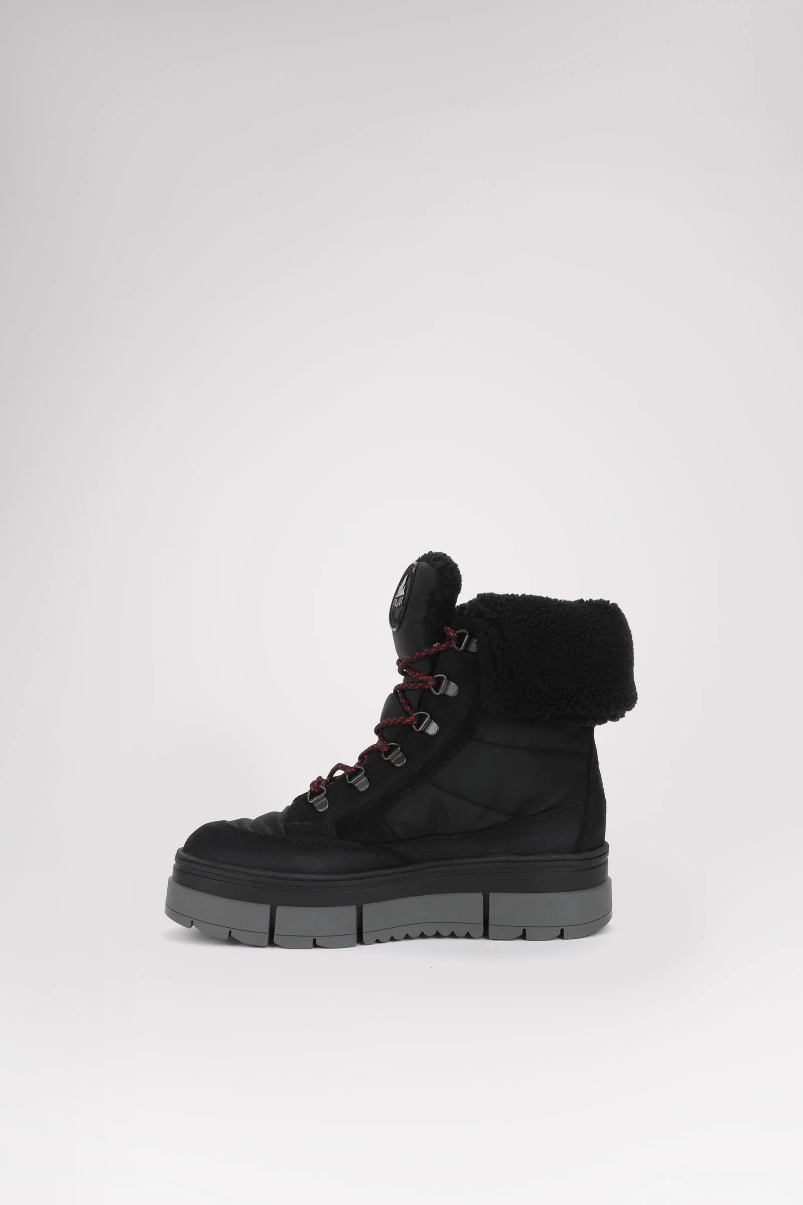 Henta Women's Lace Up Boot w/Ice Gripper