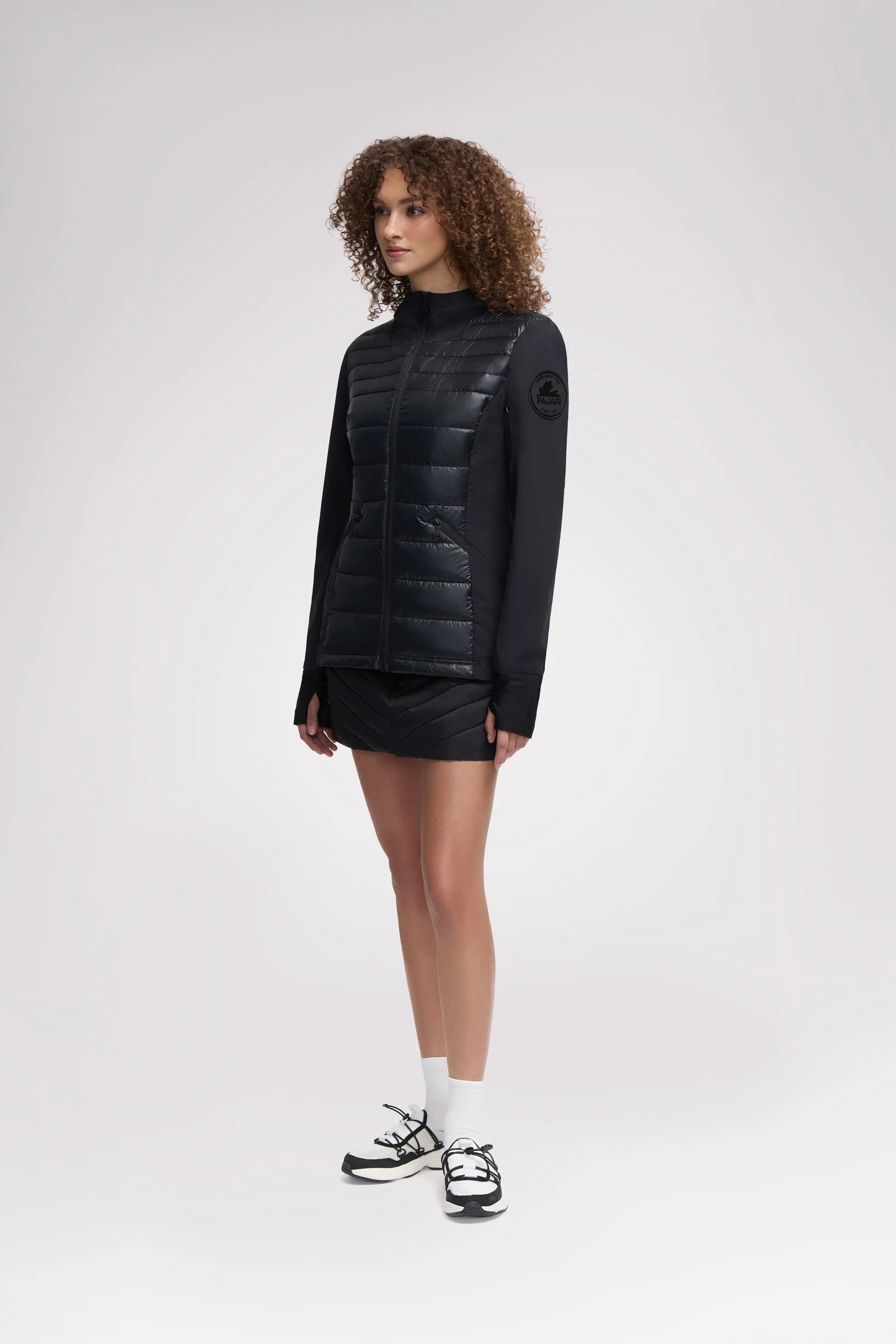 Cressy Women's Quilted Hooded Stretch Puffer