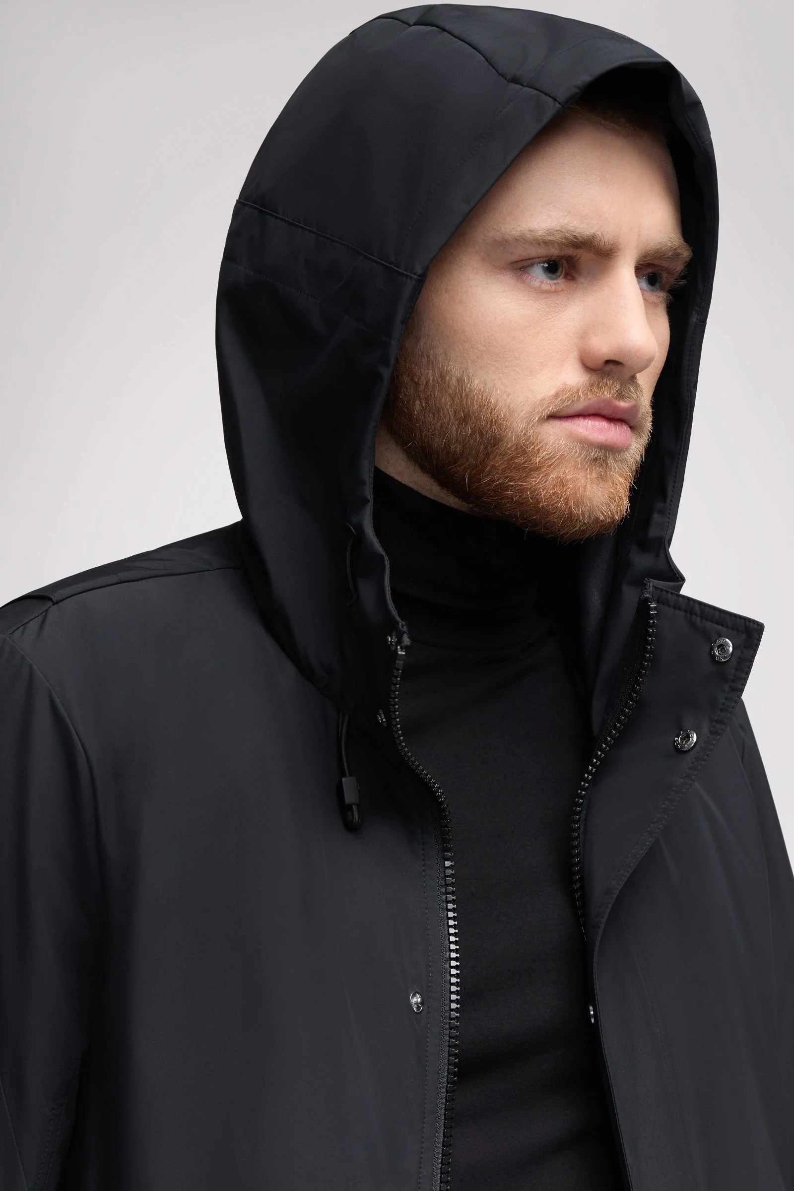 Kaito Men's Hooded Car Coat