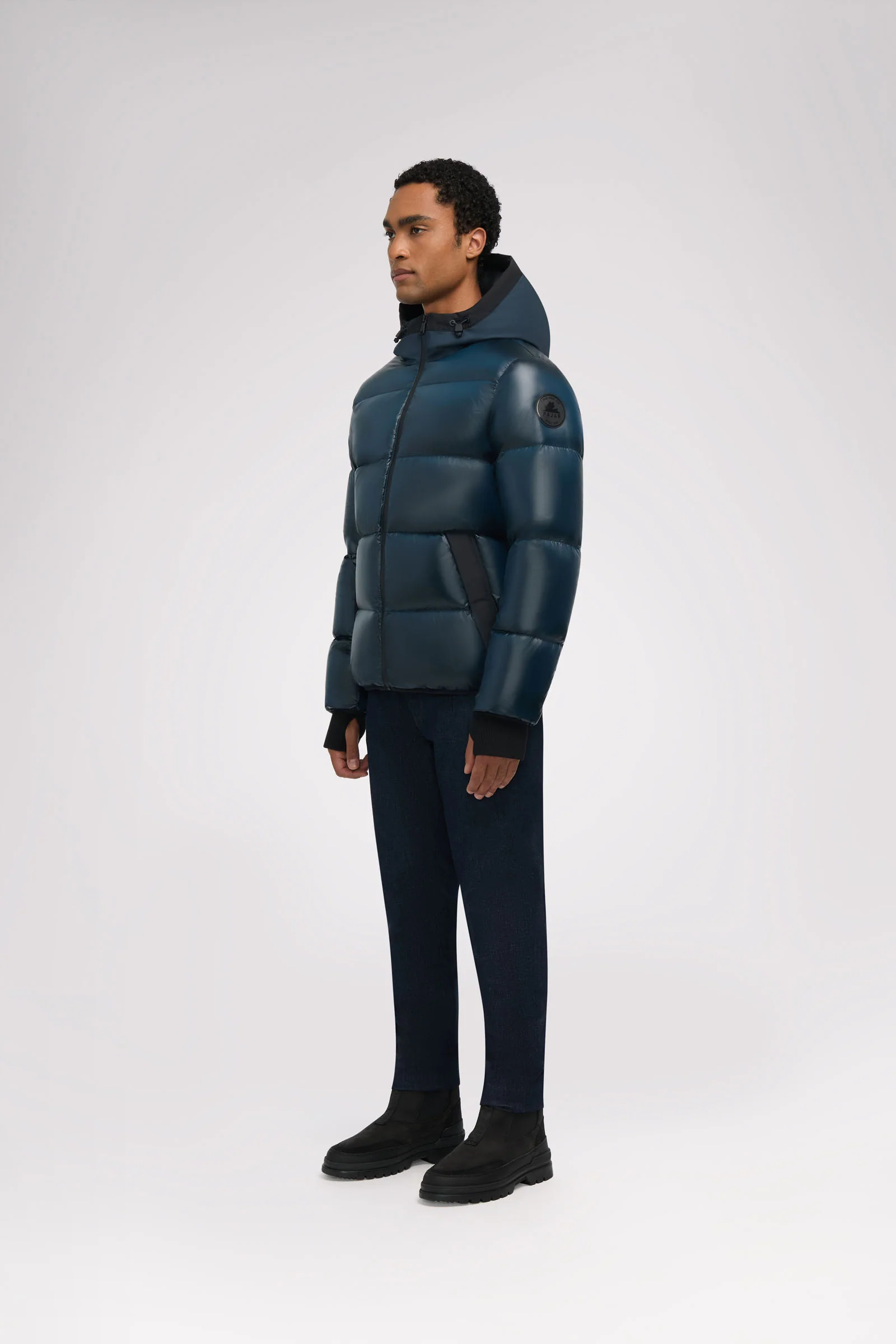 Rikuto Men's Boxy Puffer