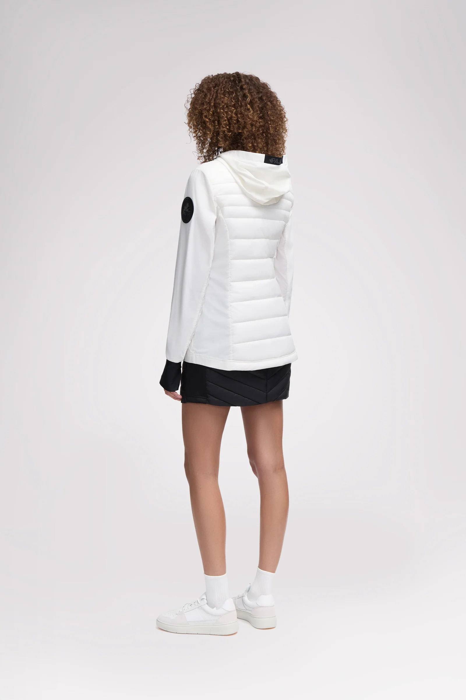 Cressy Women's Quilted Hooded Stretch Puffer