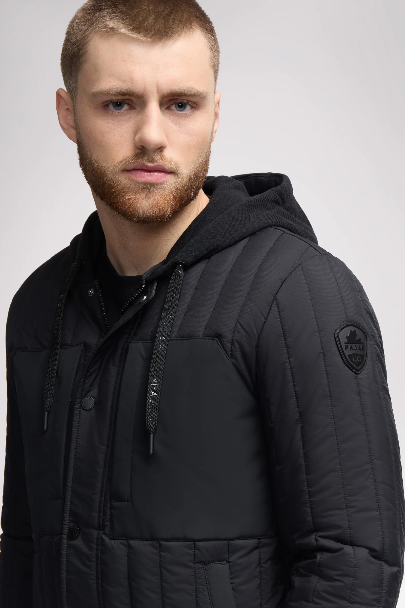 Carnelian Men's Quilted Shacket