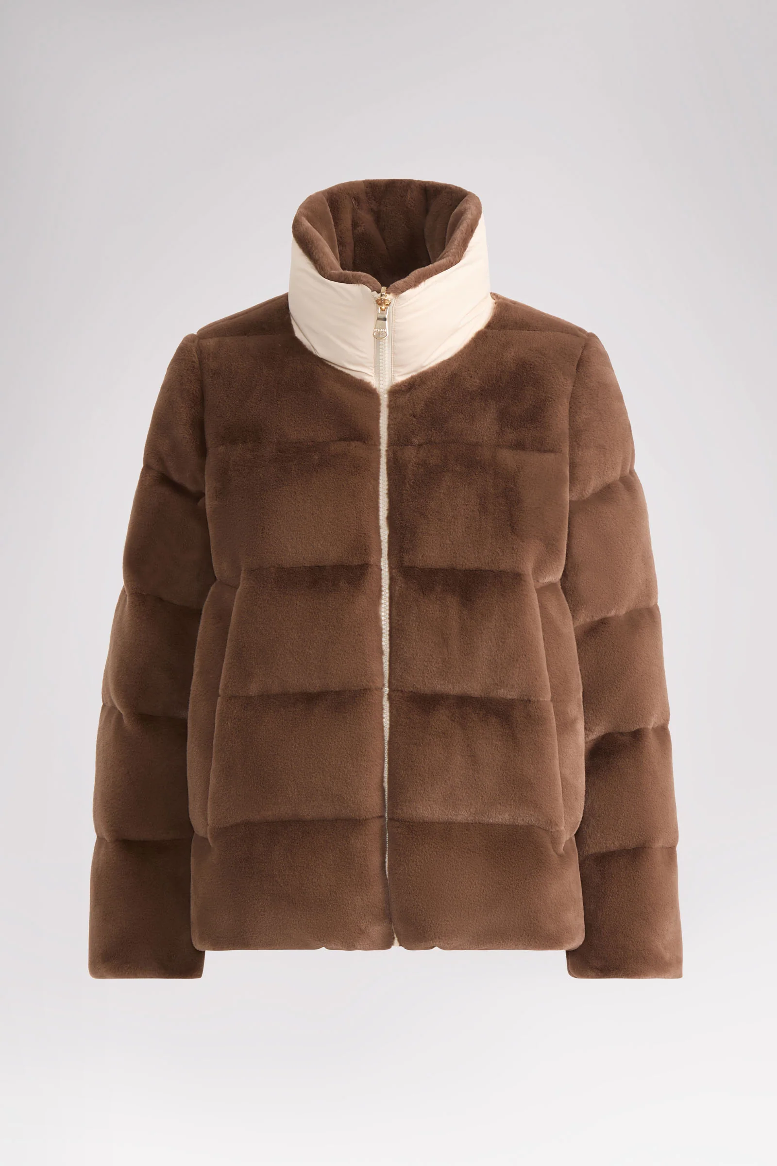 Vanita Women's Boxy Reversible Puffer