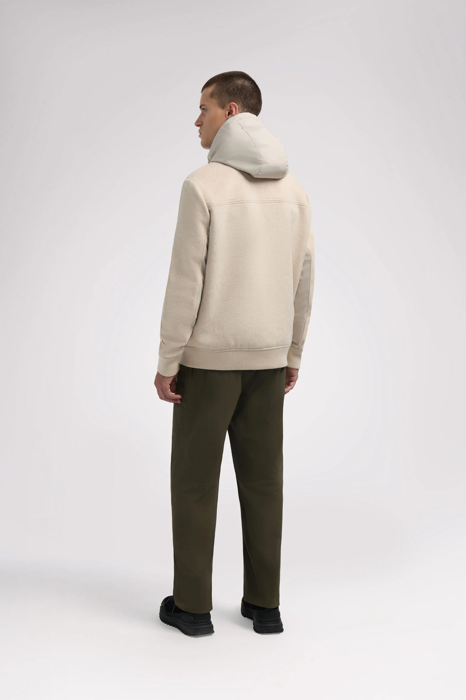 Hader Men's Wool Blend Bomber