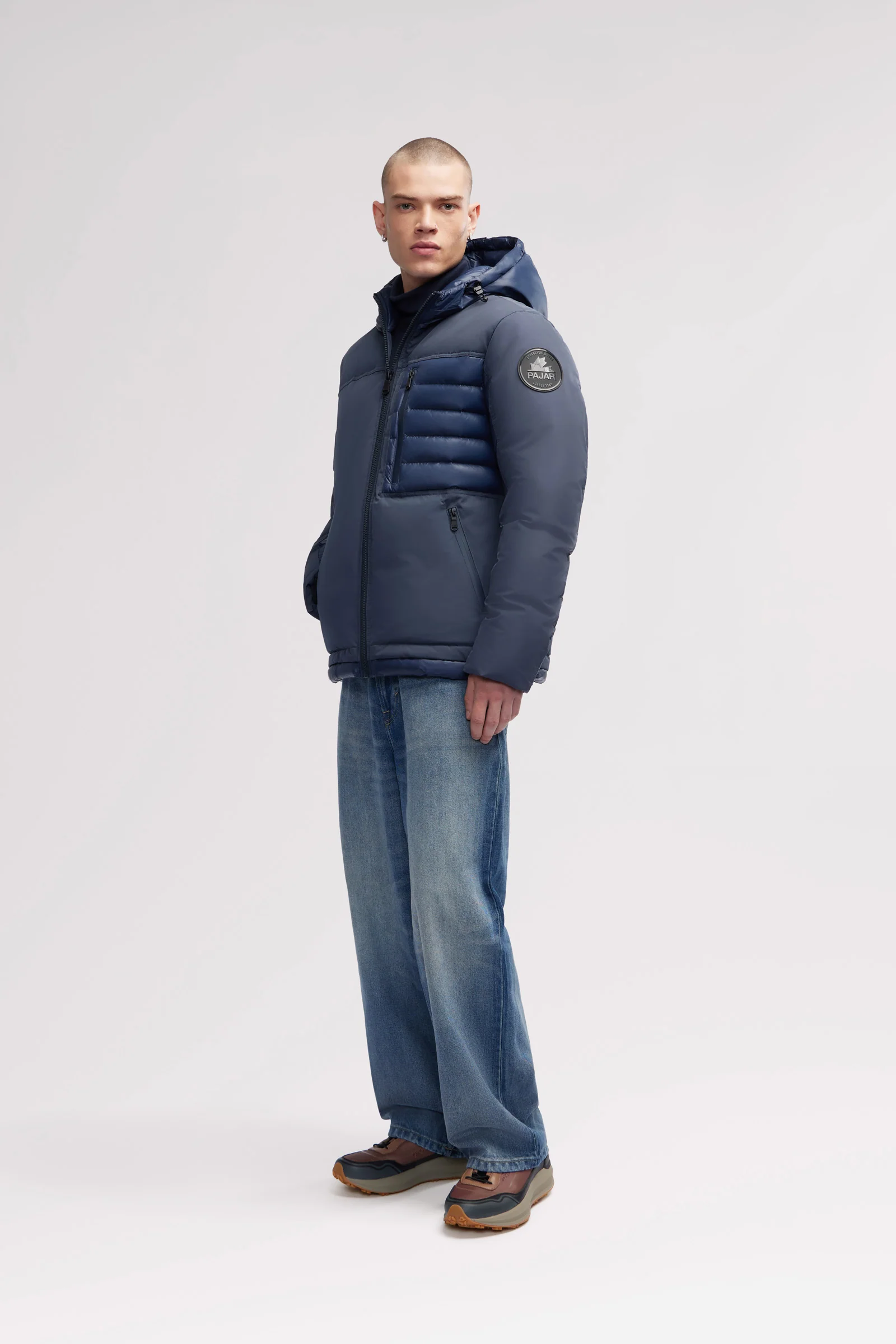 Hoku Men's Mixed-Media Jacket