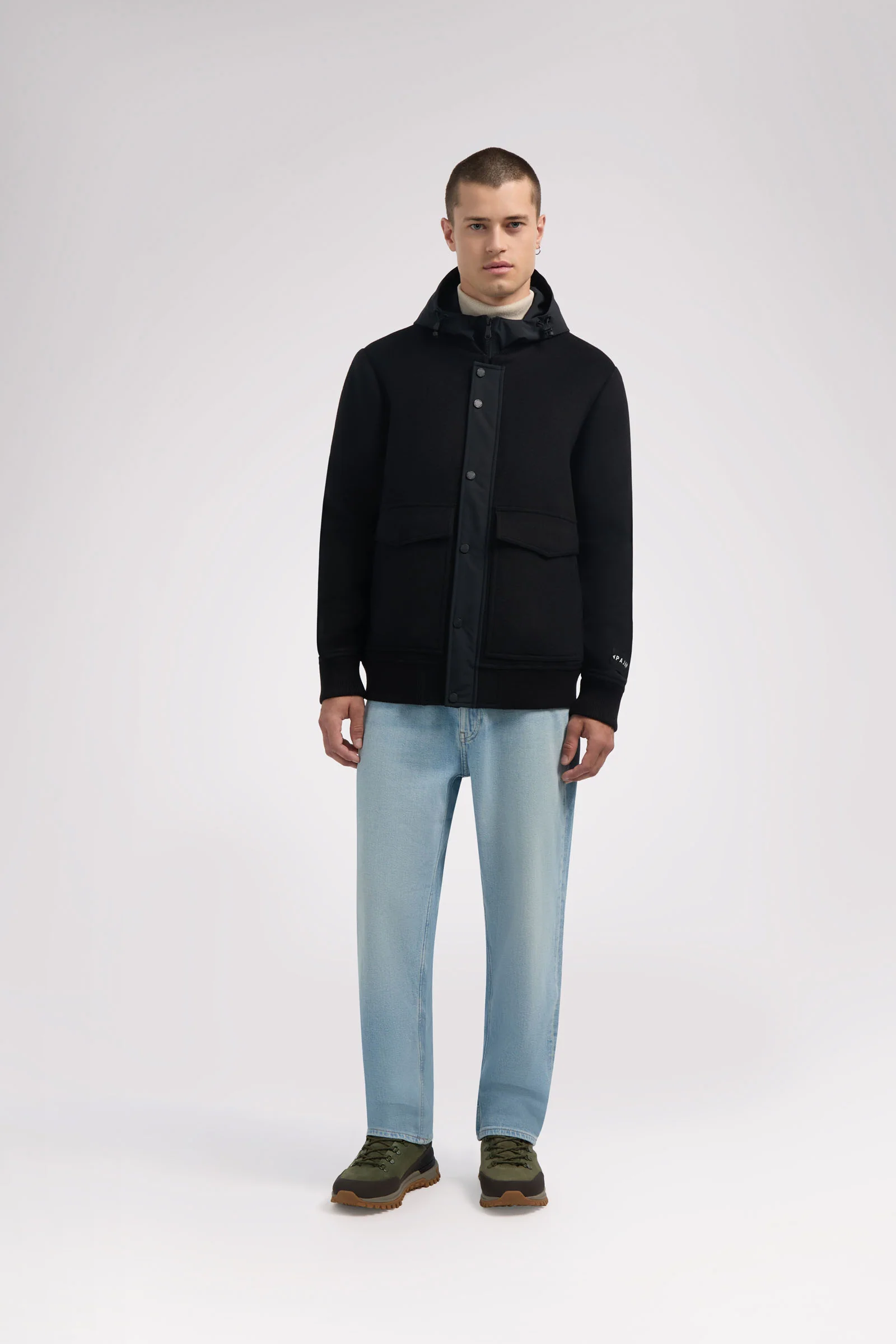 Hader Men's Wool Blend Bomber