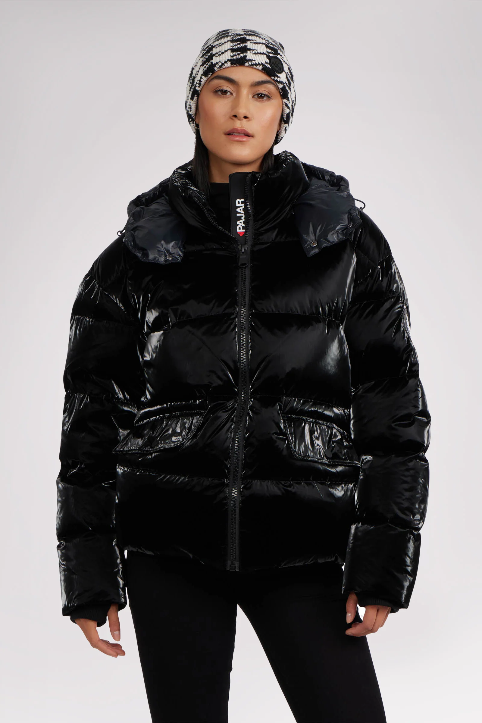 Ascella Women's Boxy Fit Short Puffer Jacket