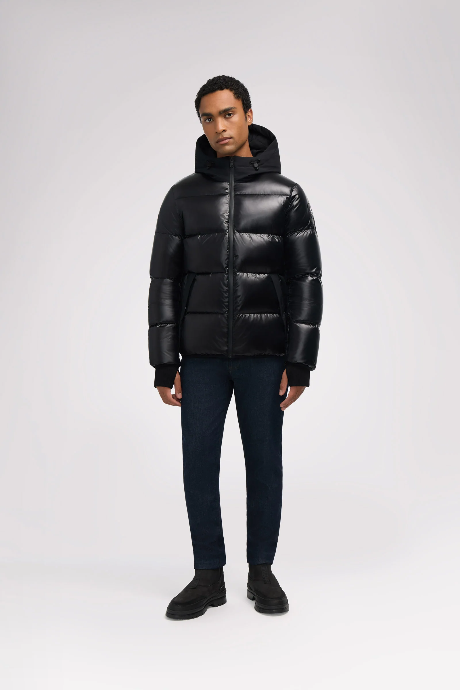 Rikuto Men's Boxy Puffer