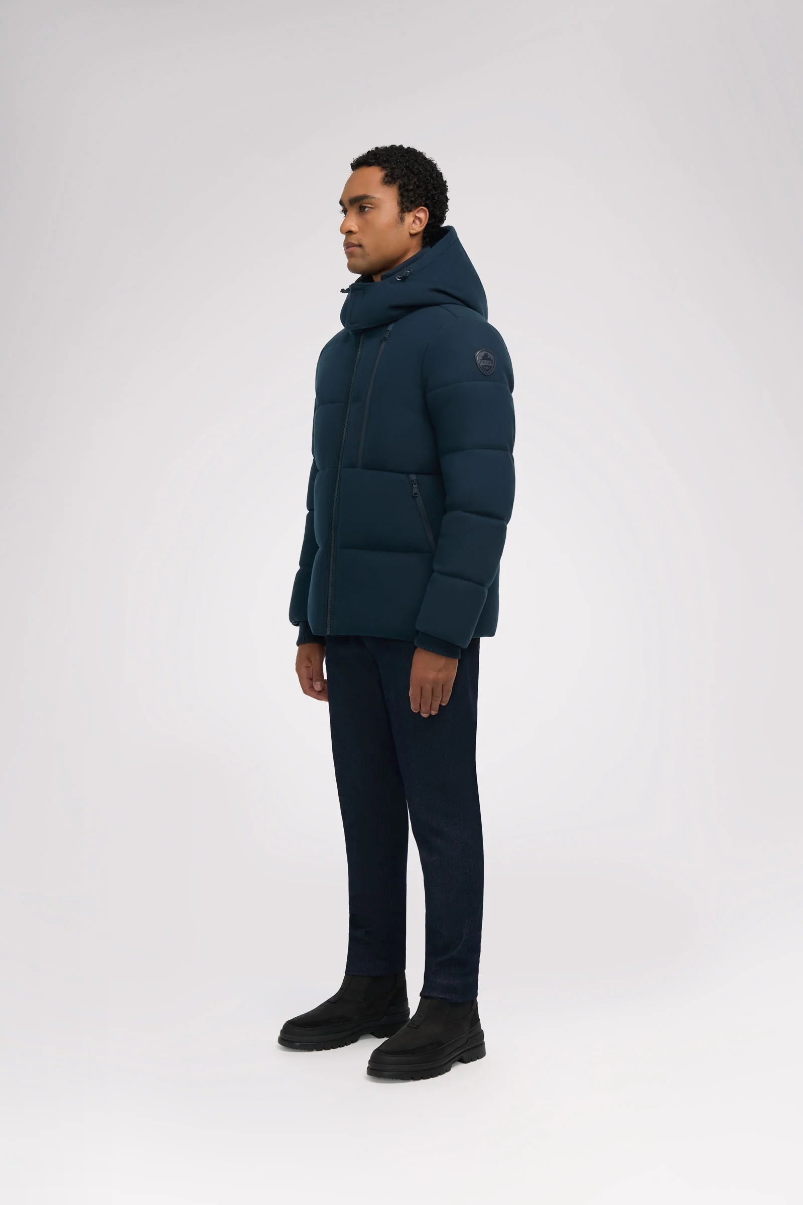Kepler Men's Wool-Like Puffer