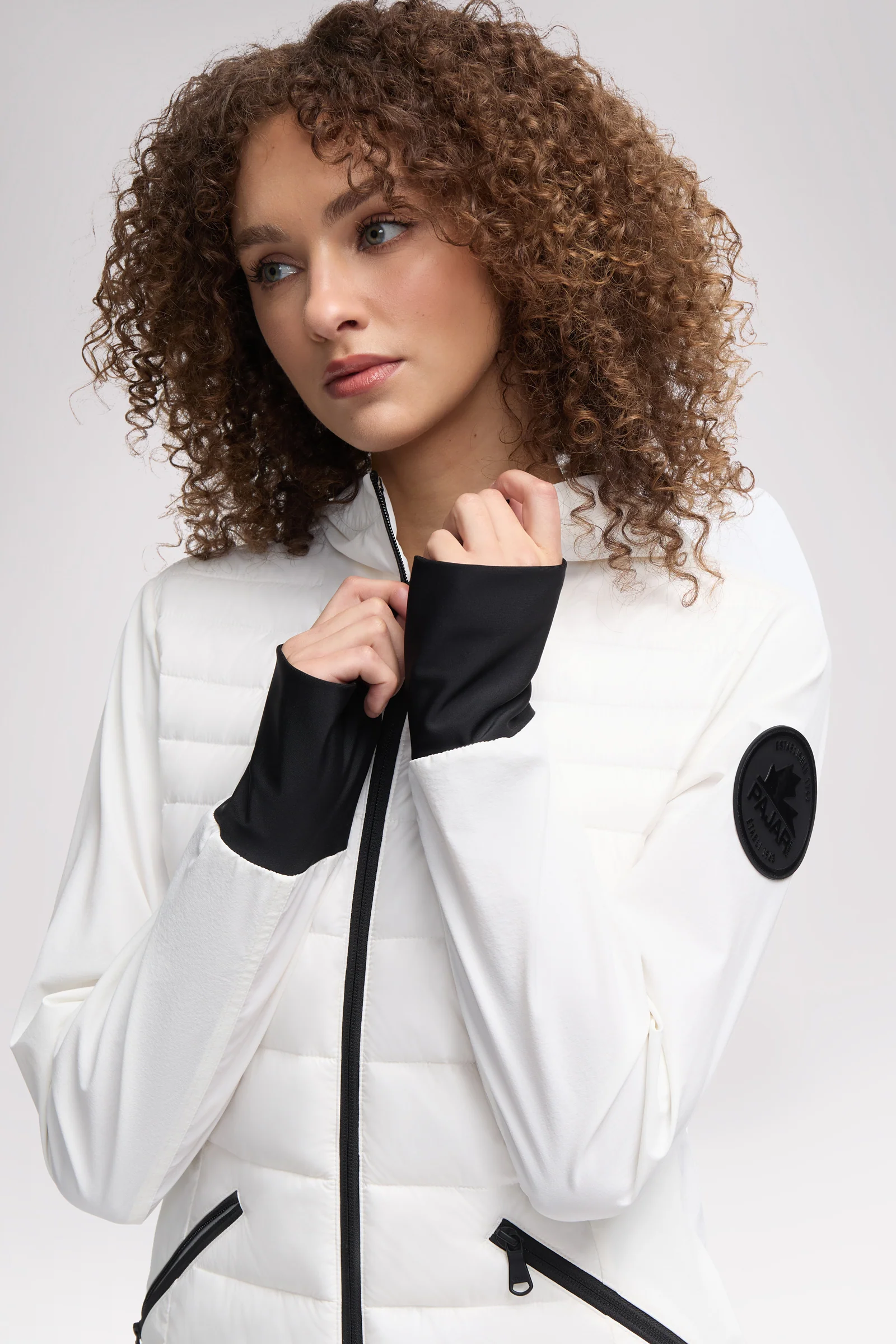 Cressy Women's Quilted Hooded Stretch Puffer