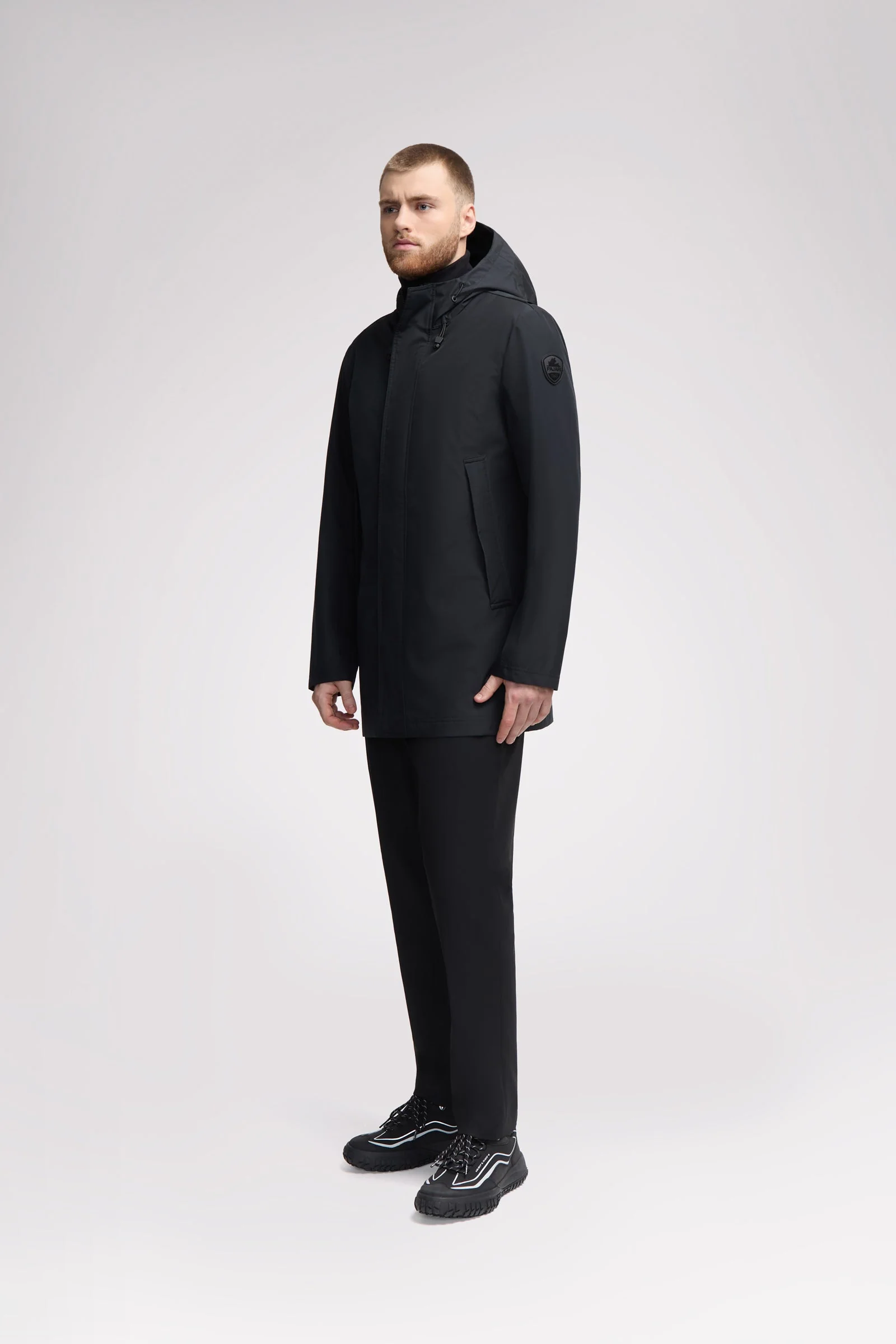 Kaito Men's Hooded Car Coat