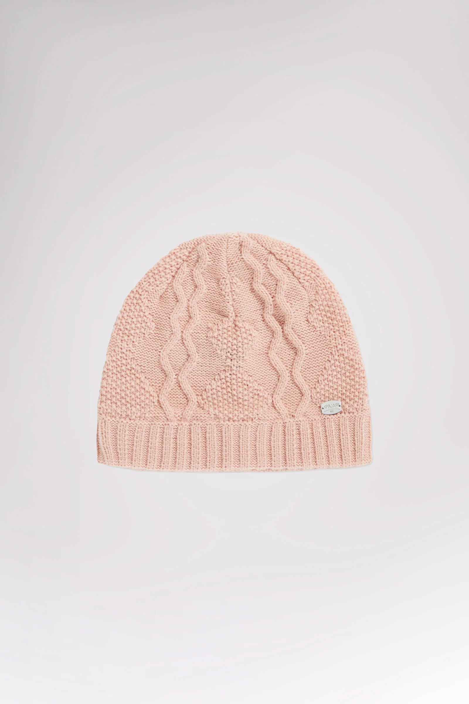 Mary Light Gauge Cable Knit Hat