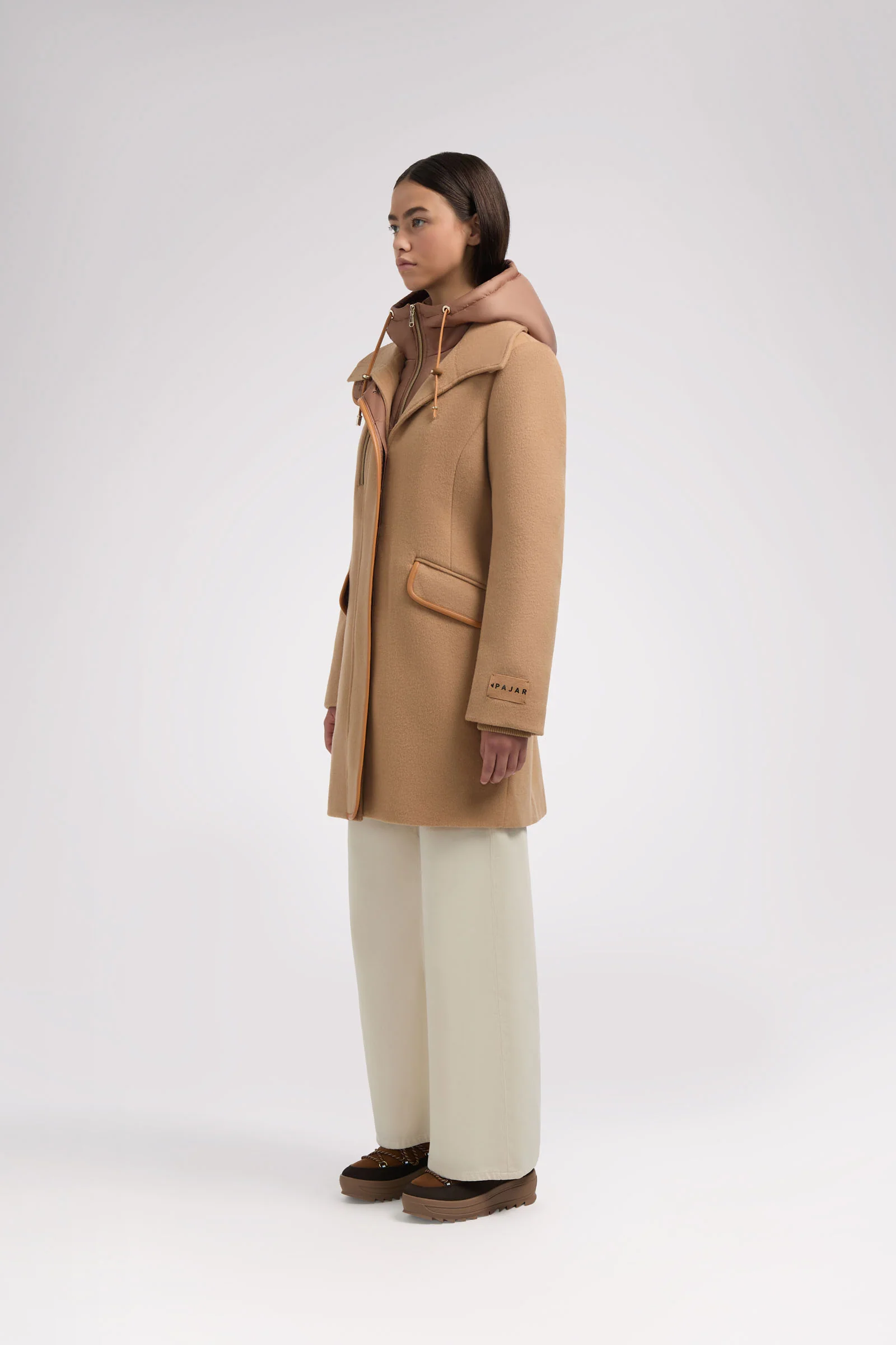 Celeste Women's Mid-Length Wool Coat