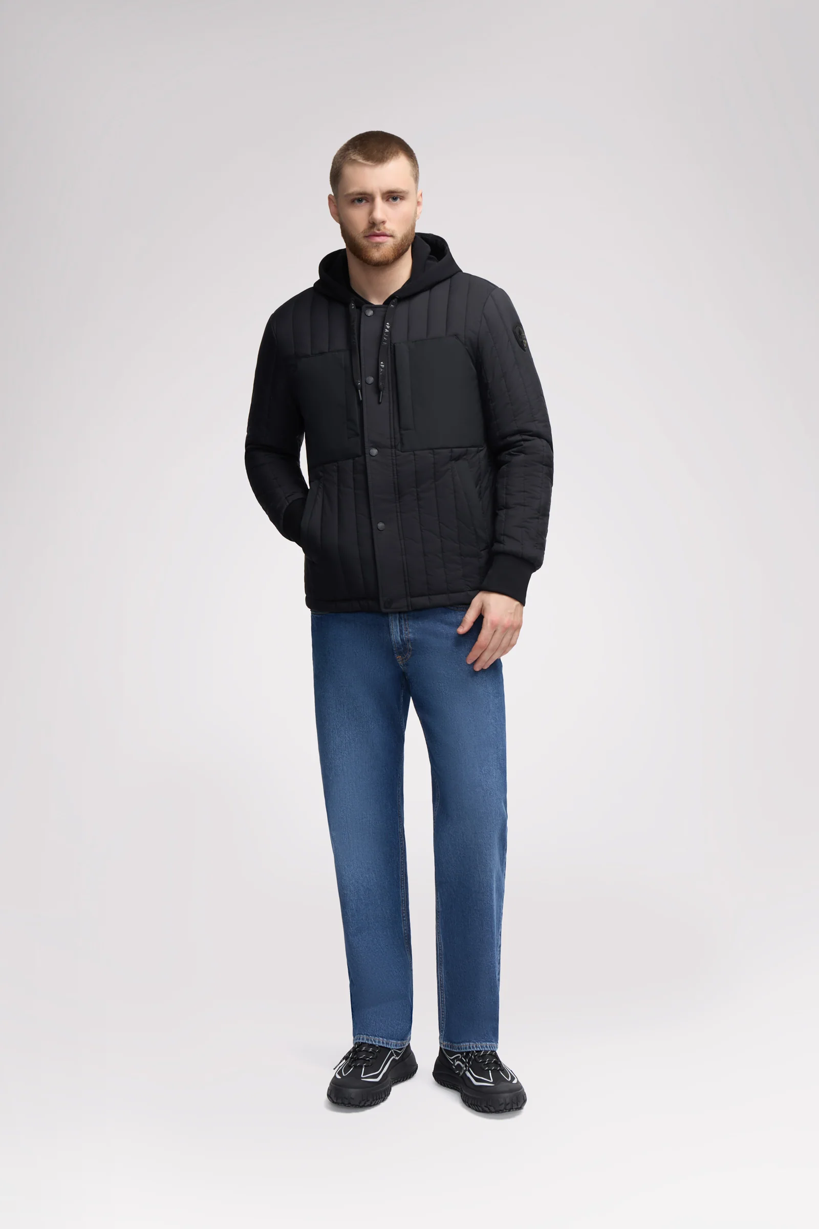 Carnelian Men's Quilted Shacket