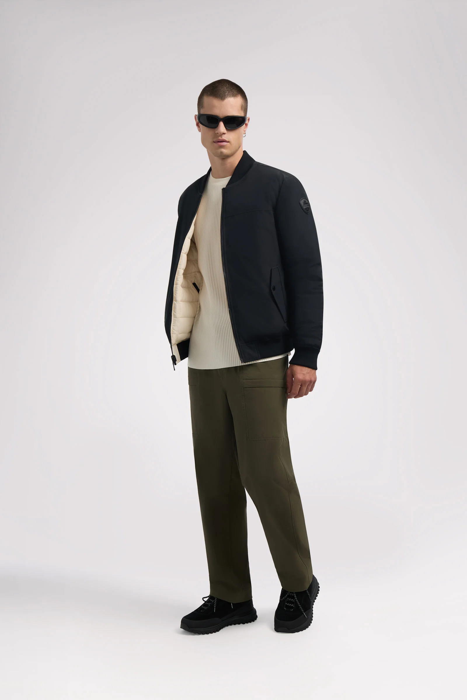 Aries Men's Reversible Lightweight Bomber