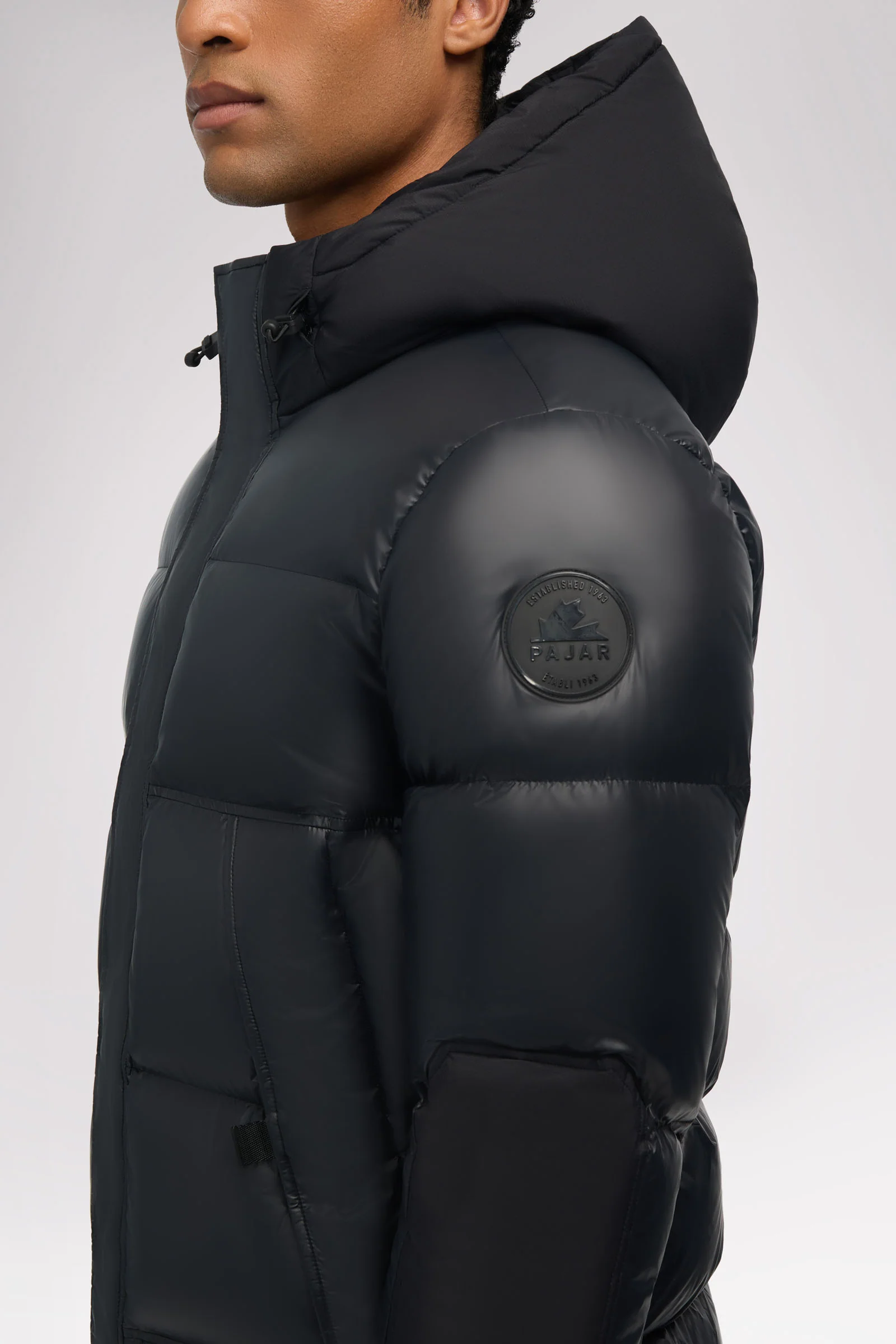 Nuray Men's Mixed Media Puffer