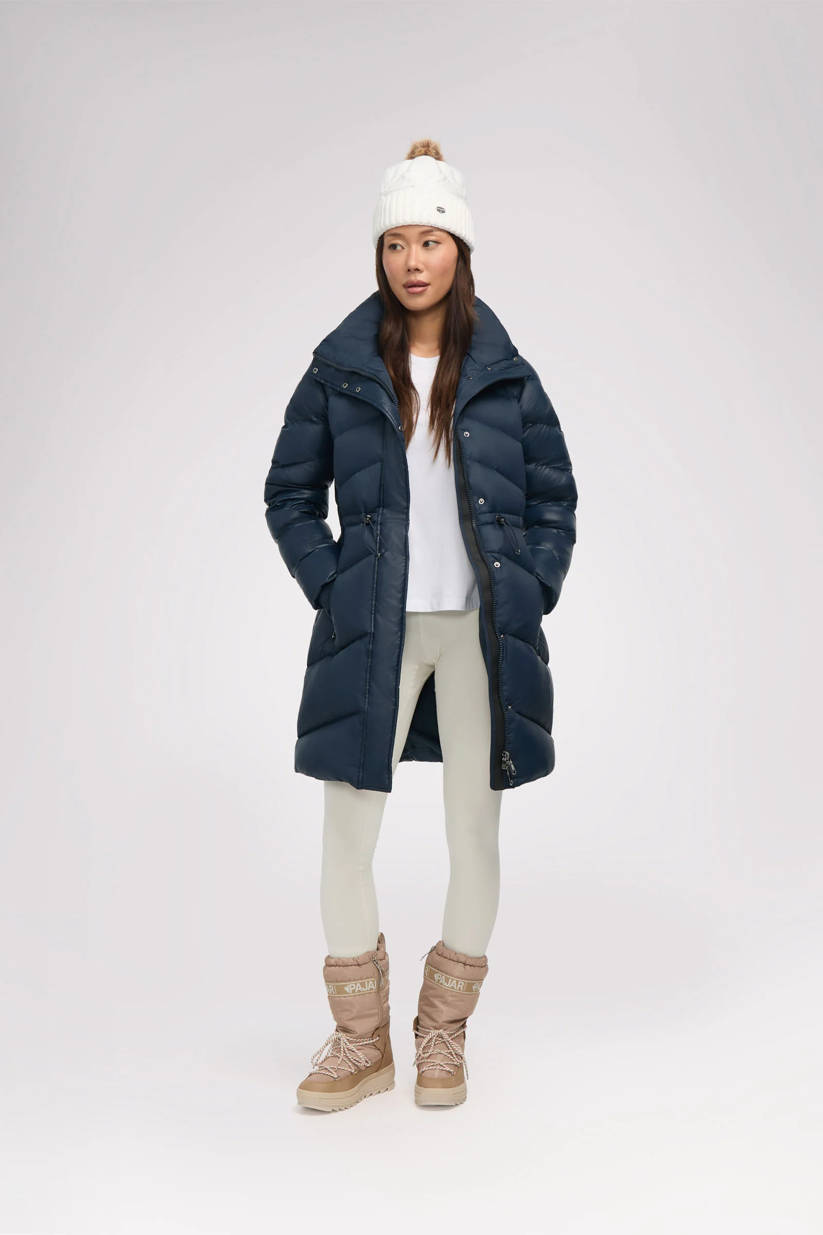 Saturn Women's Mid-Length Puffer