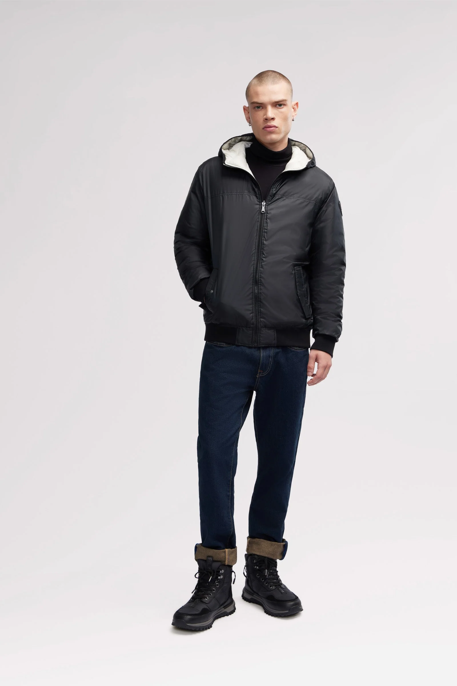 Maxwell Men's Lightweight Reversible Bomber