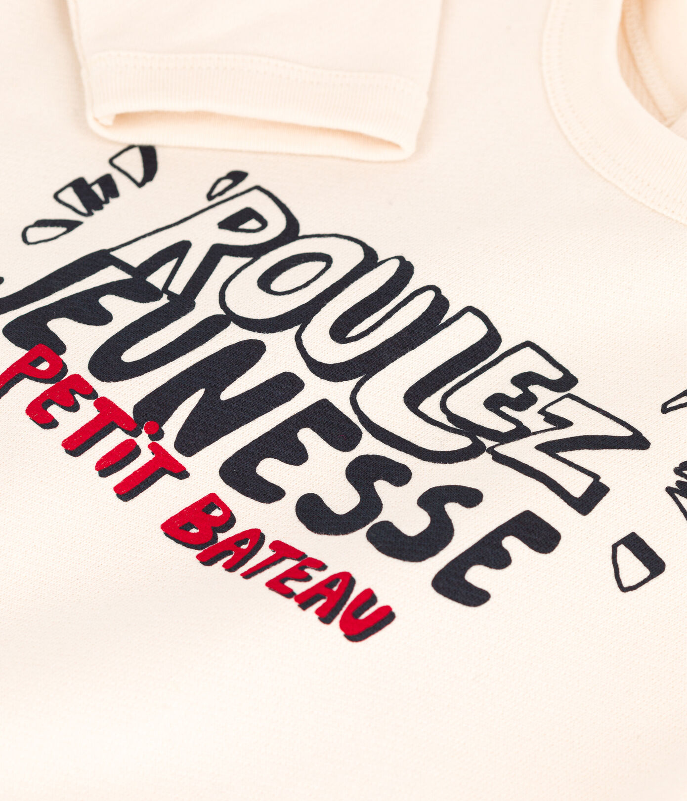 Sweatshirt bébé en coton