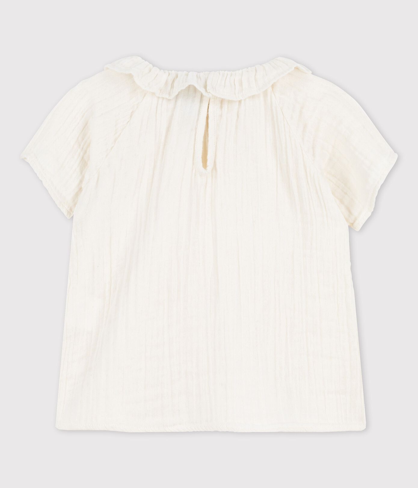 Blouse en gaze de coton bio bébé