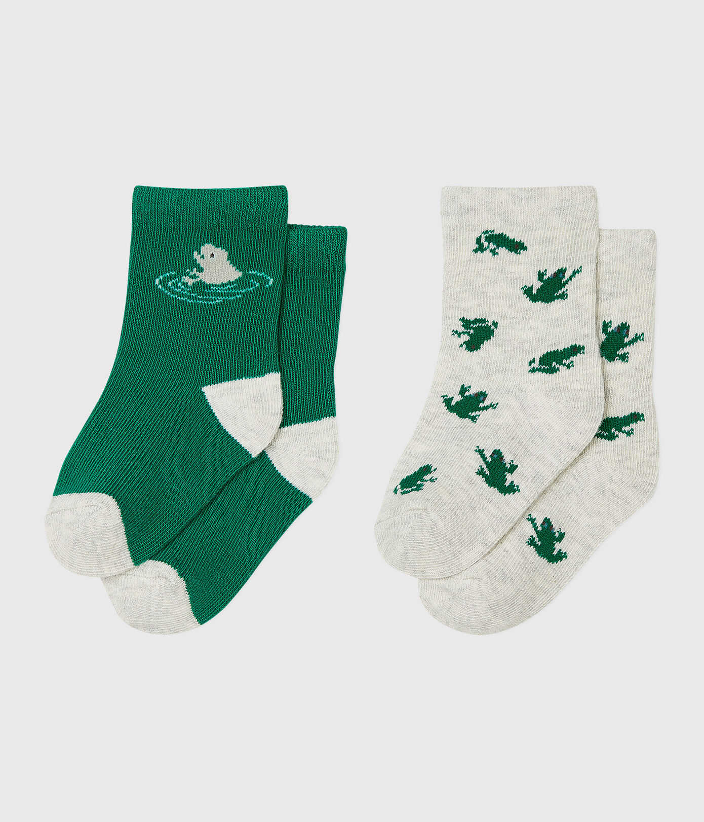 Lot de 2 paires de chaussettes bébé garon
