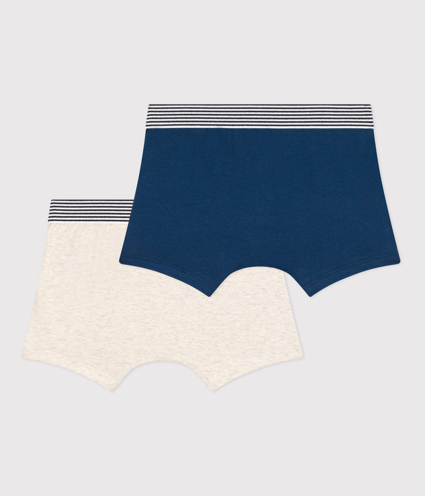 Lot de 2 boxers en coton et élasthanne petit garon