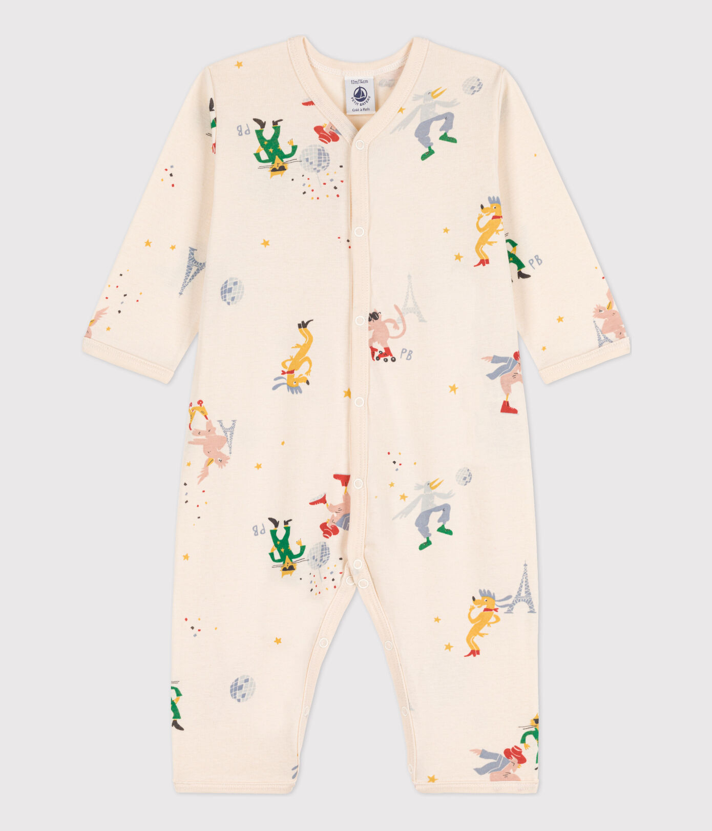 Dors-bien sans pieds bébé en coton