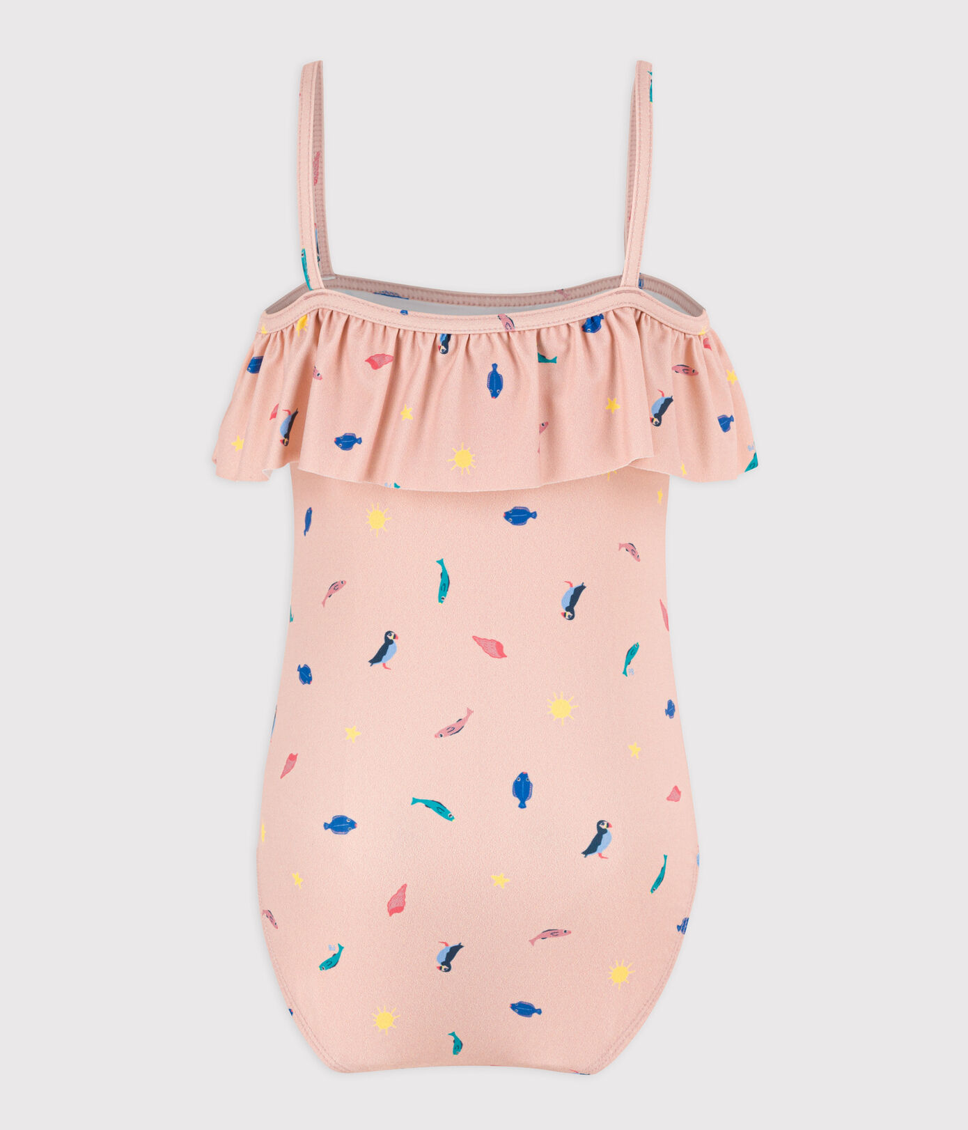 Maillot de bain 1 pièce imprimé enfant fille