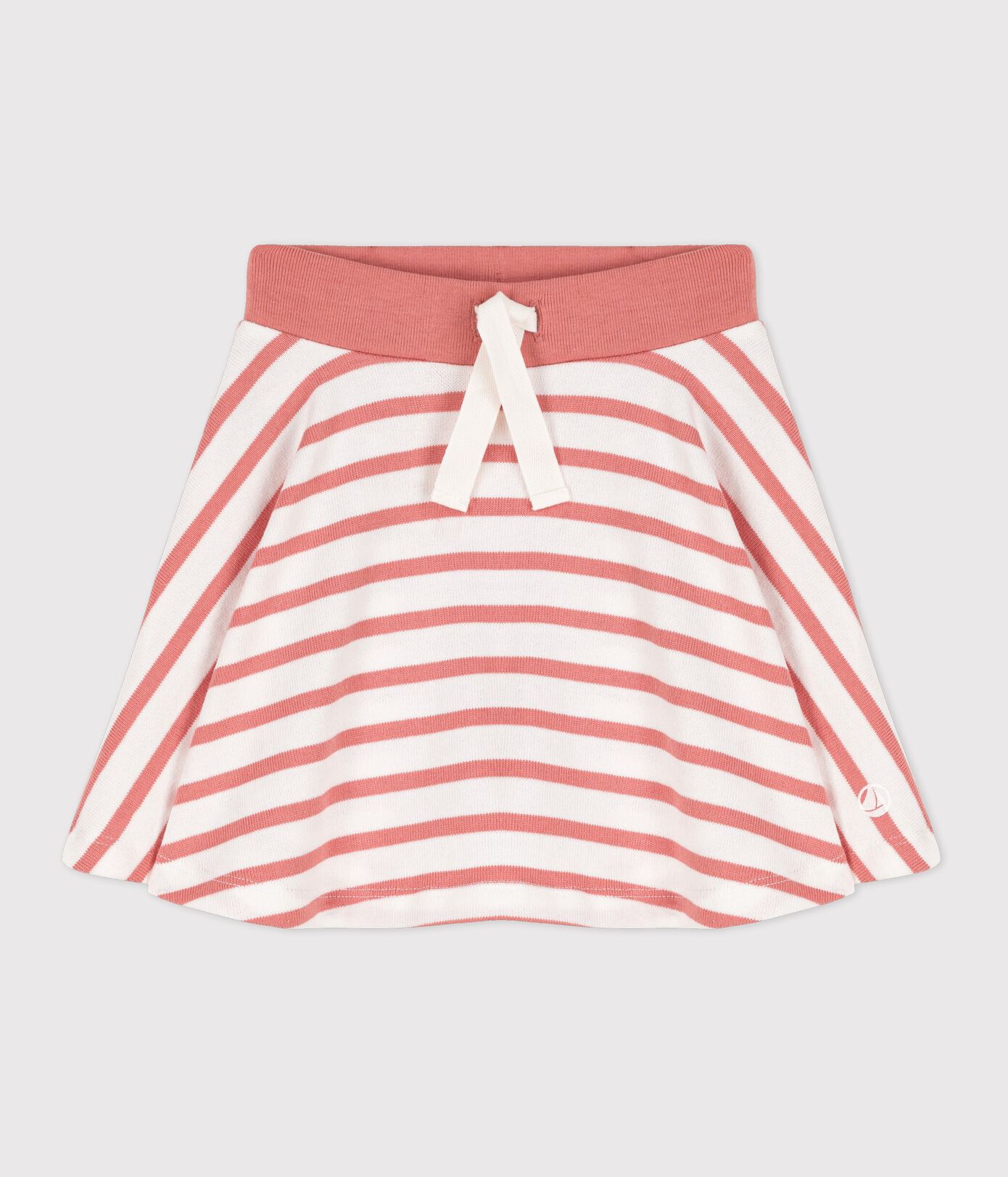 Jupe rayée en coton enfant fille