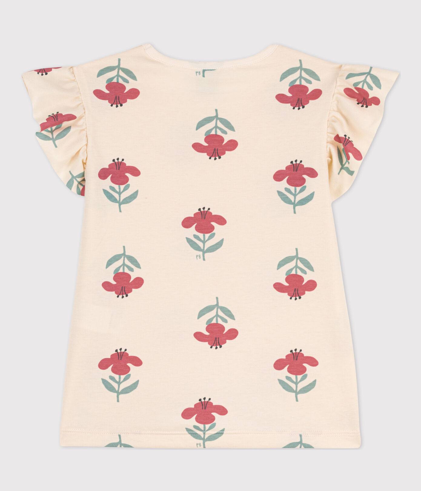 Tee-shirt imprimé en coton enfant fille