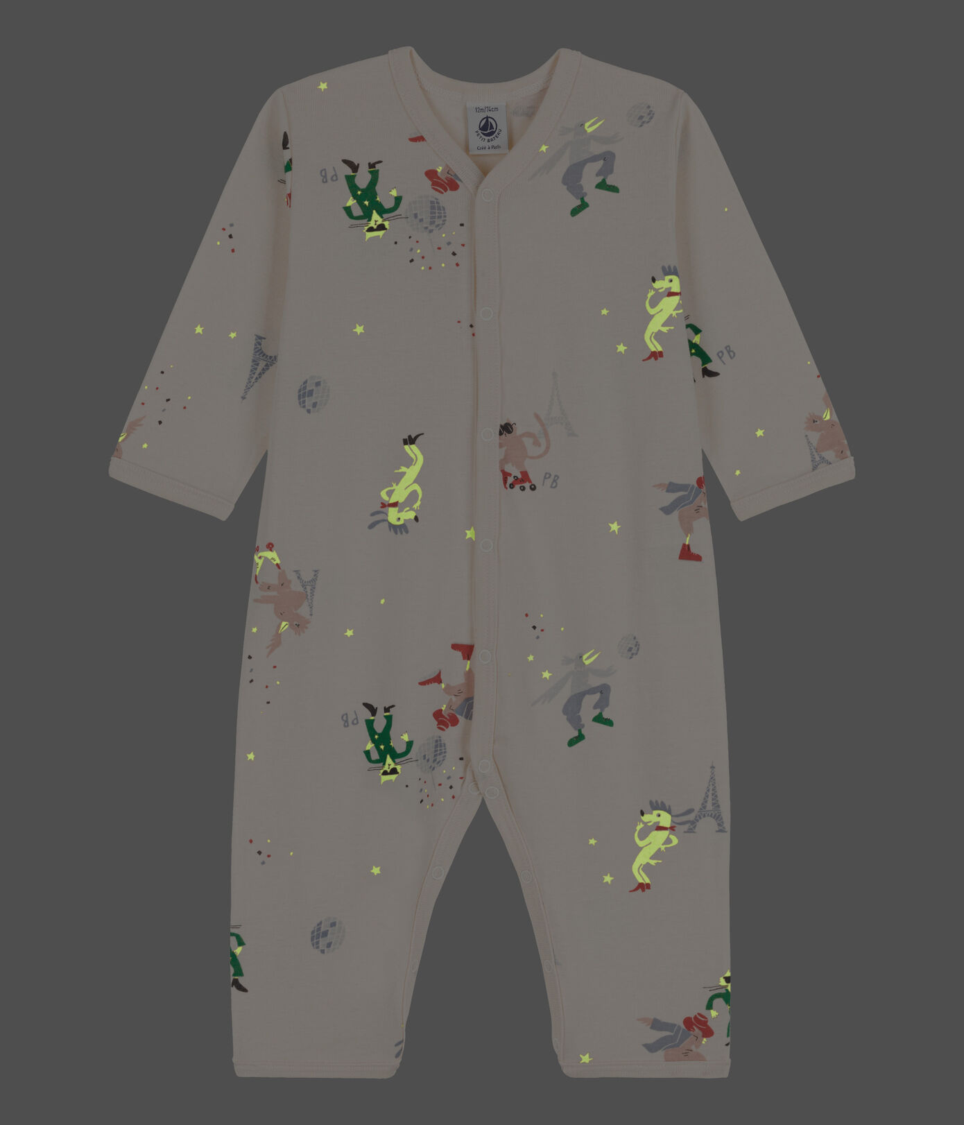 Dors-bien sans pieds bébé en coton