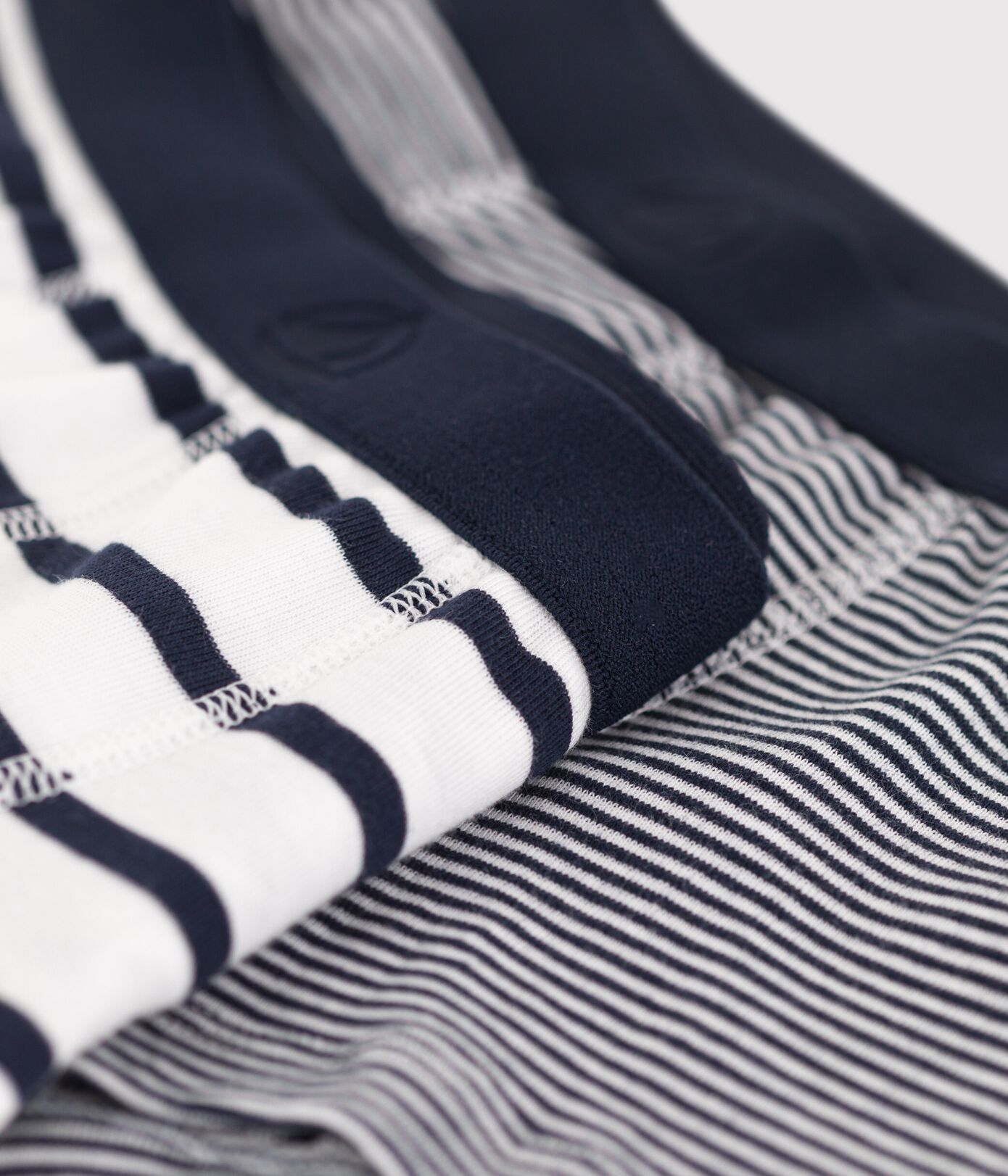 Lot de 2 boxers rayés petit garon