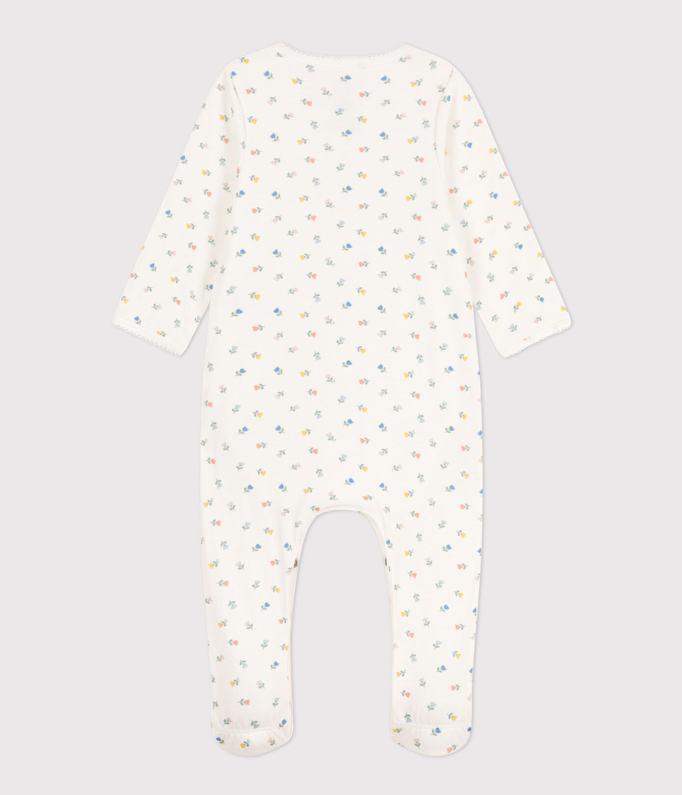 Bodyjama fleurs en coton