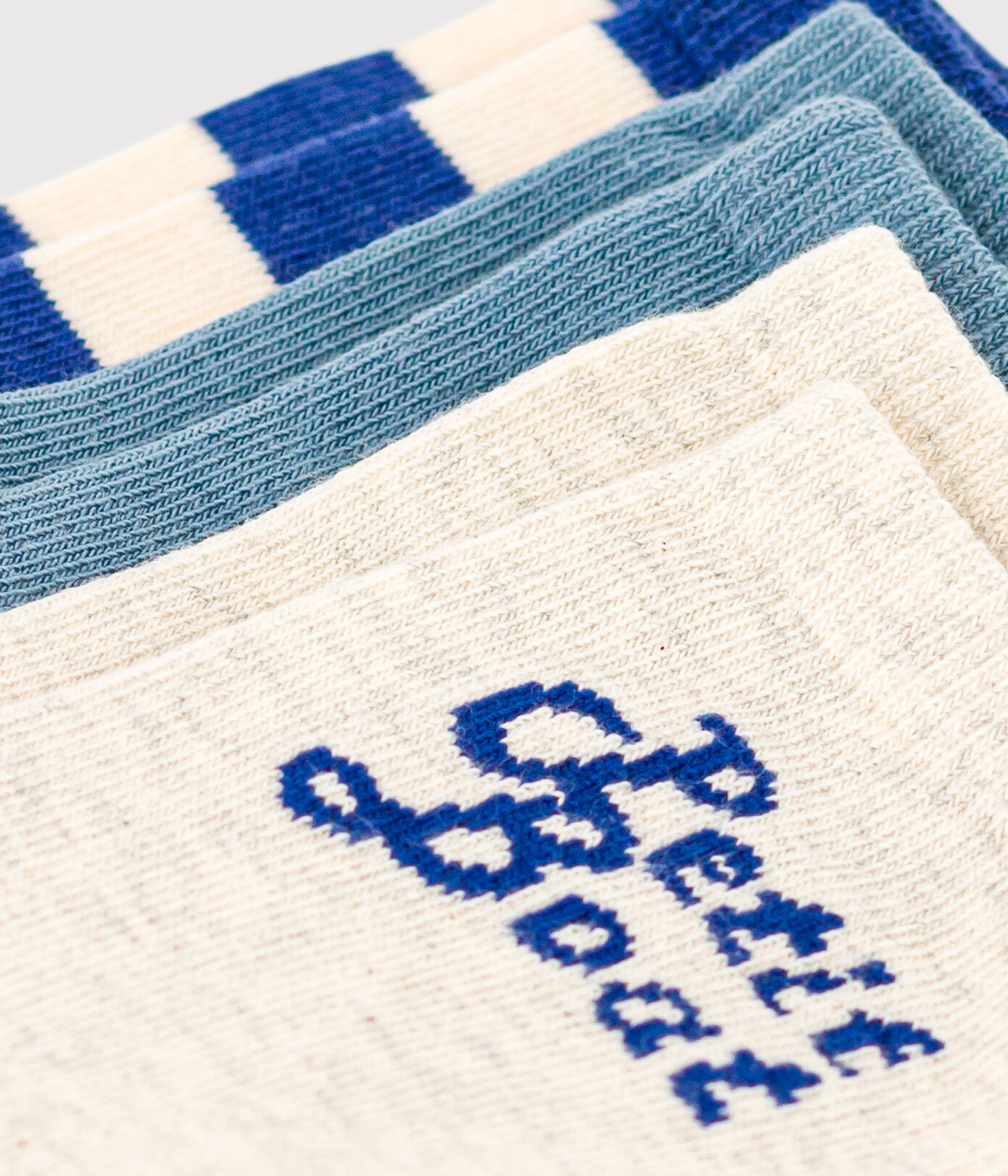 Lot de 3 paires de chaussettes Petit Boat enfant garon-fille