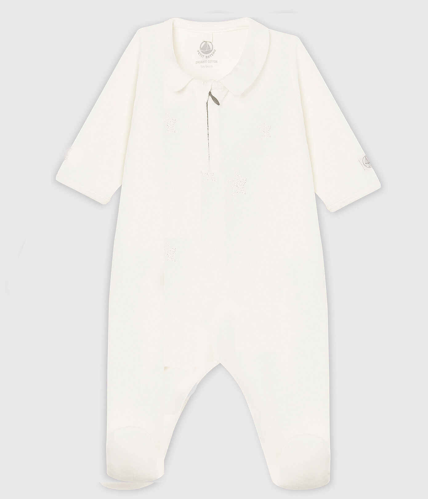 Dors-bien bébé en velours de coton biologique