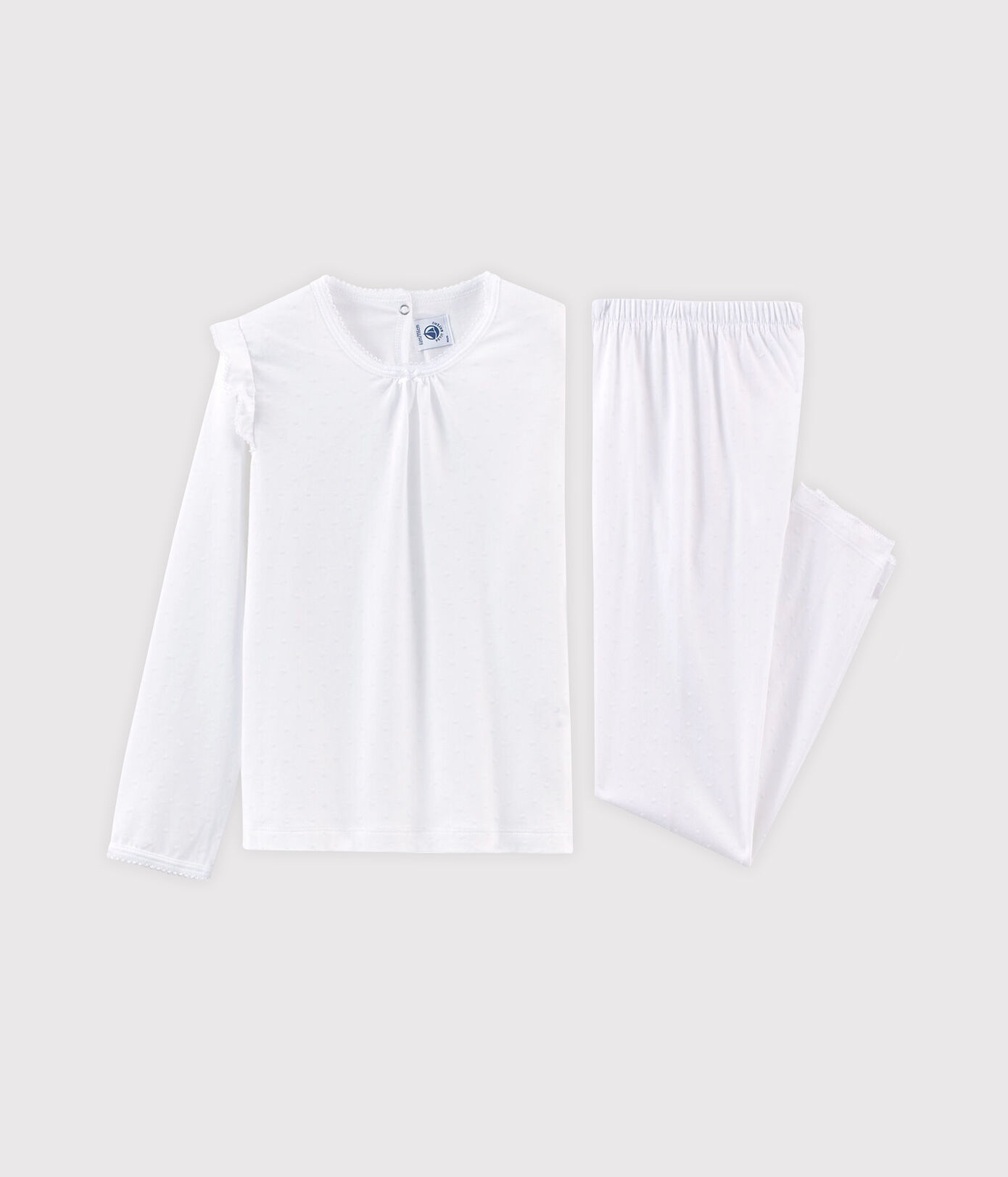 Pyjama petite fille en coton fin