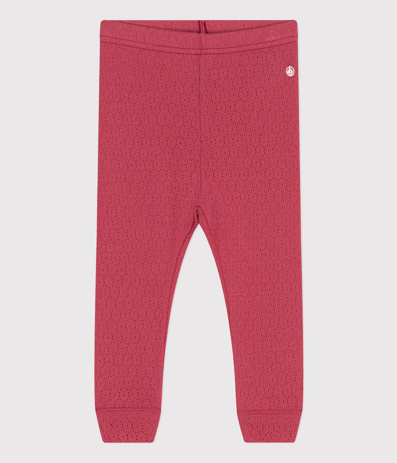 Legging bébé en coton ajouré